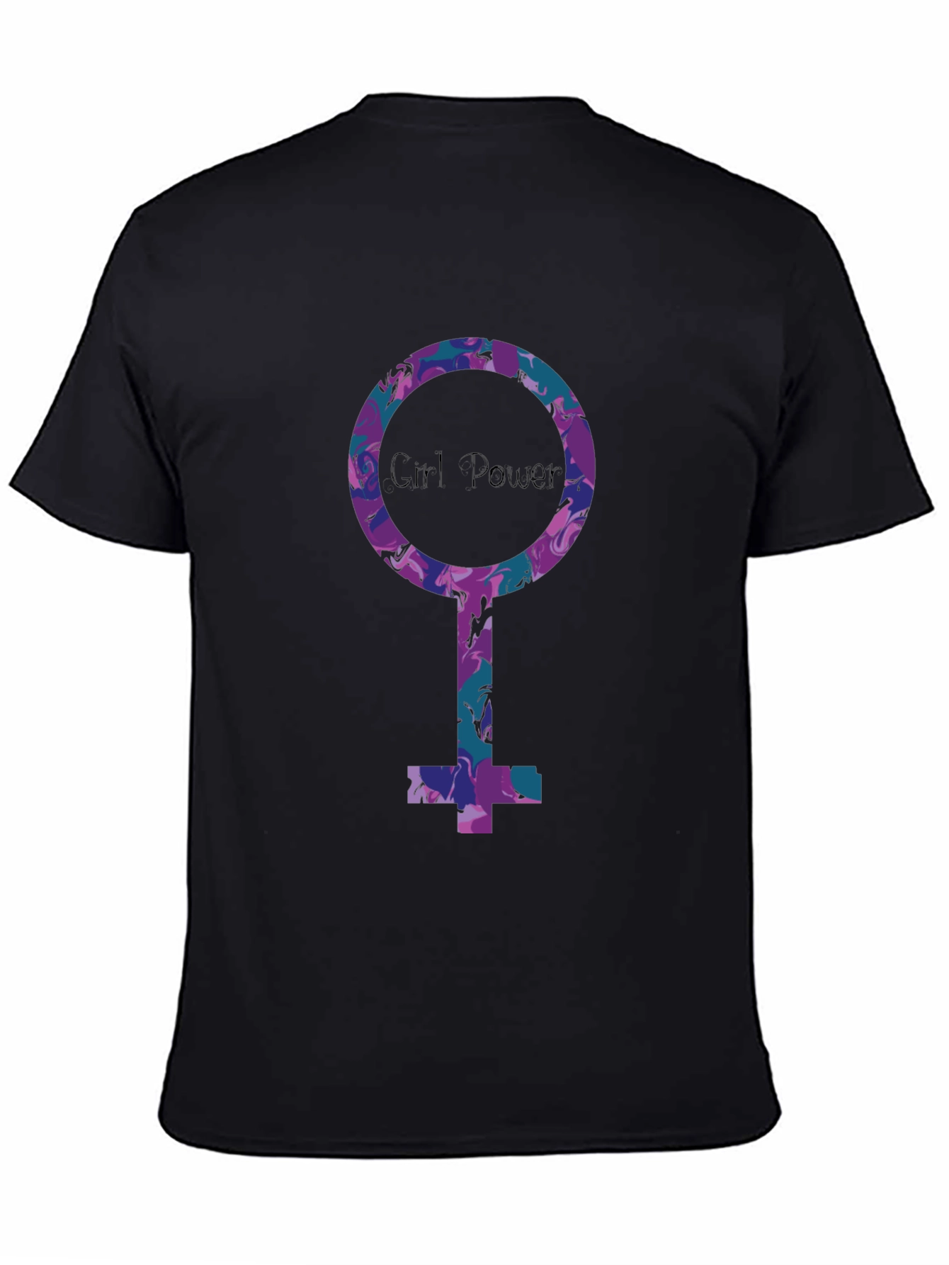 Girl Power Symbol T-Shirt - Feminine Strength Tee