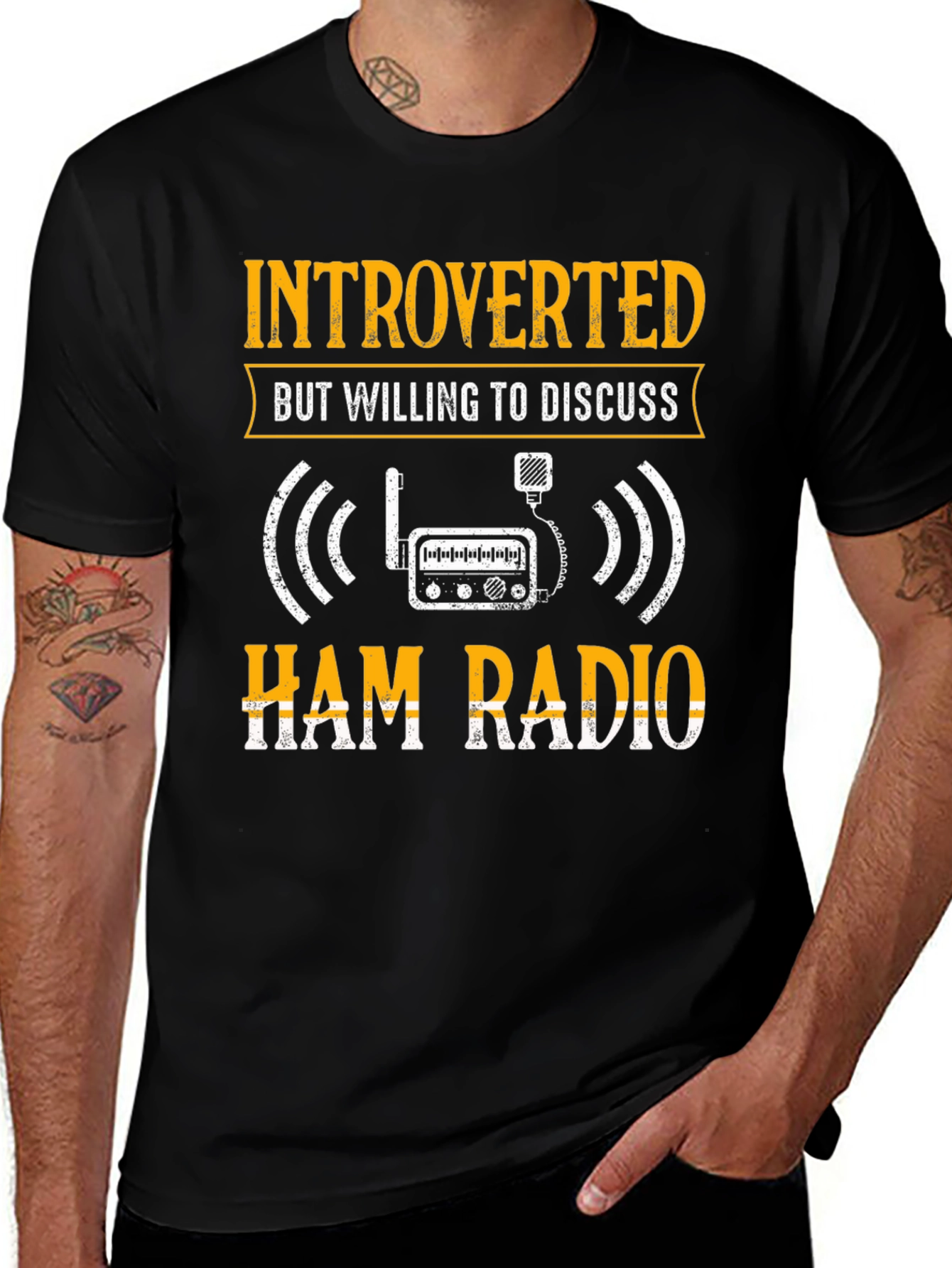 Introverted Ham Radio T-Shirt