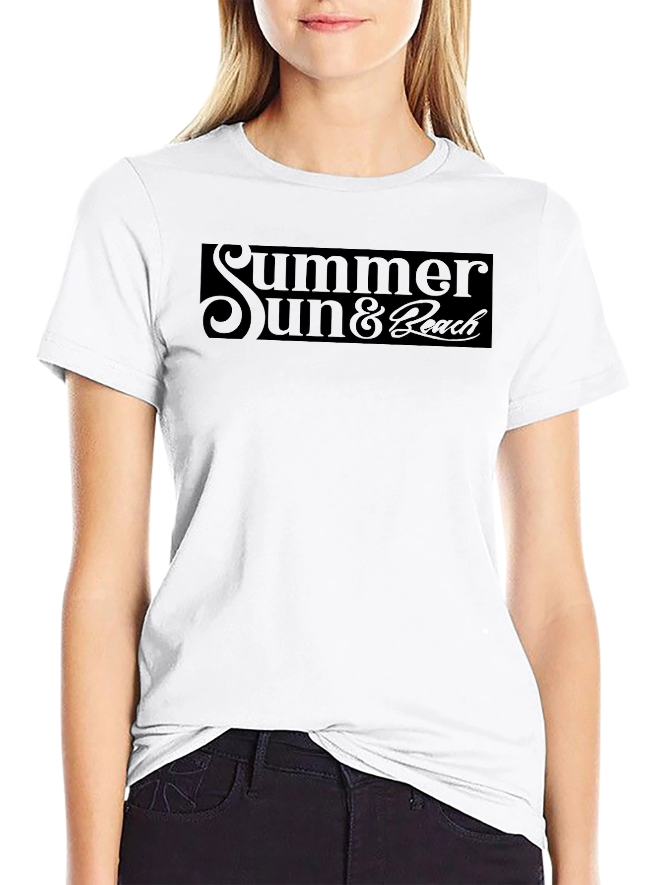 Summer Sun & Beach Graphic Tee