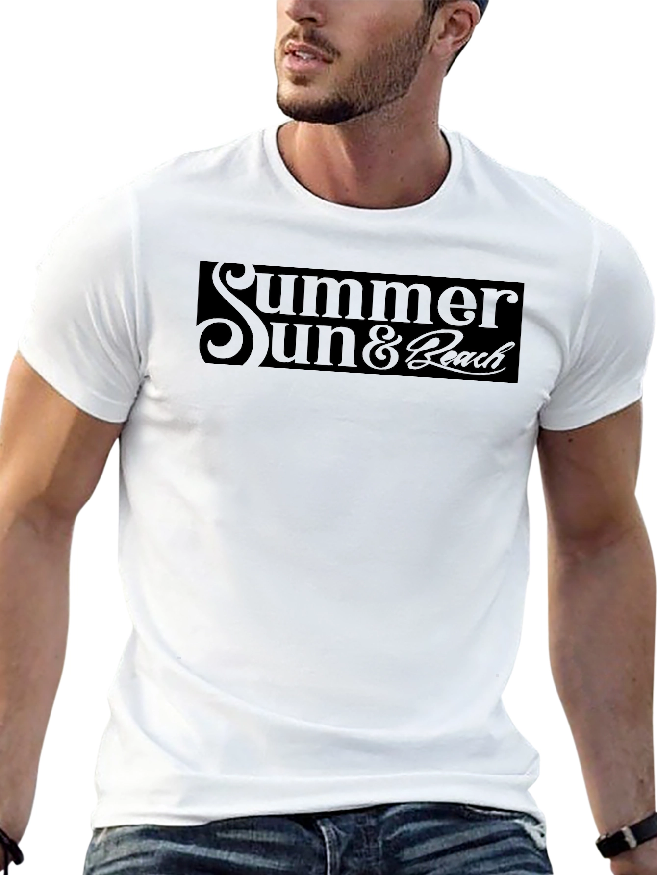 Summer Sun & Beach Graphic Tee