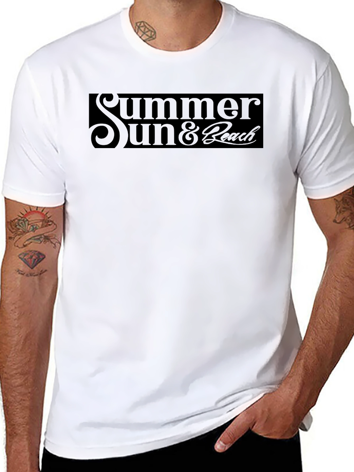 Summer Sun & Beach Graphic Tee