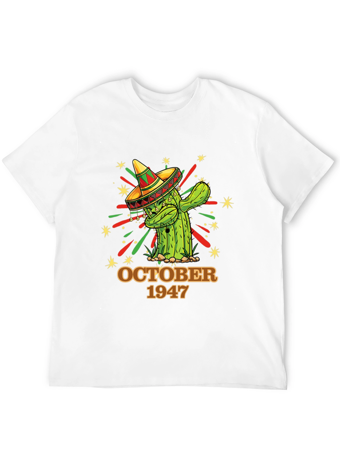 October 1947 Cactus Graphic T-Shirt