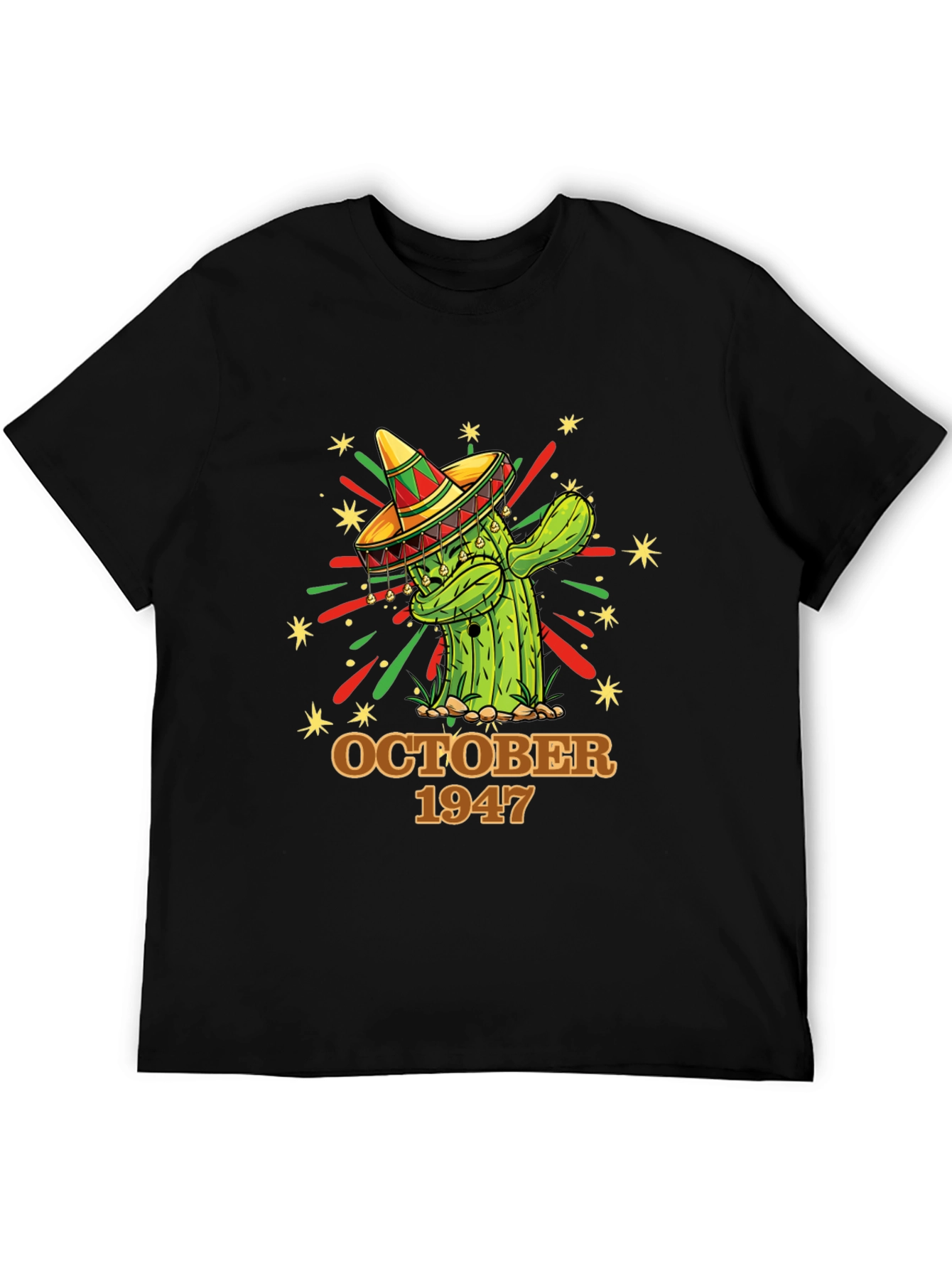 October 1947 Cactus Graphic T-Shirt
