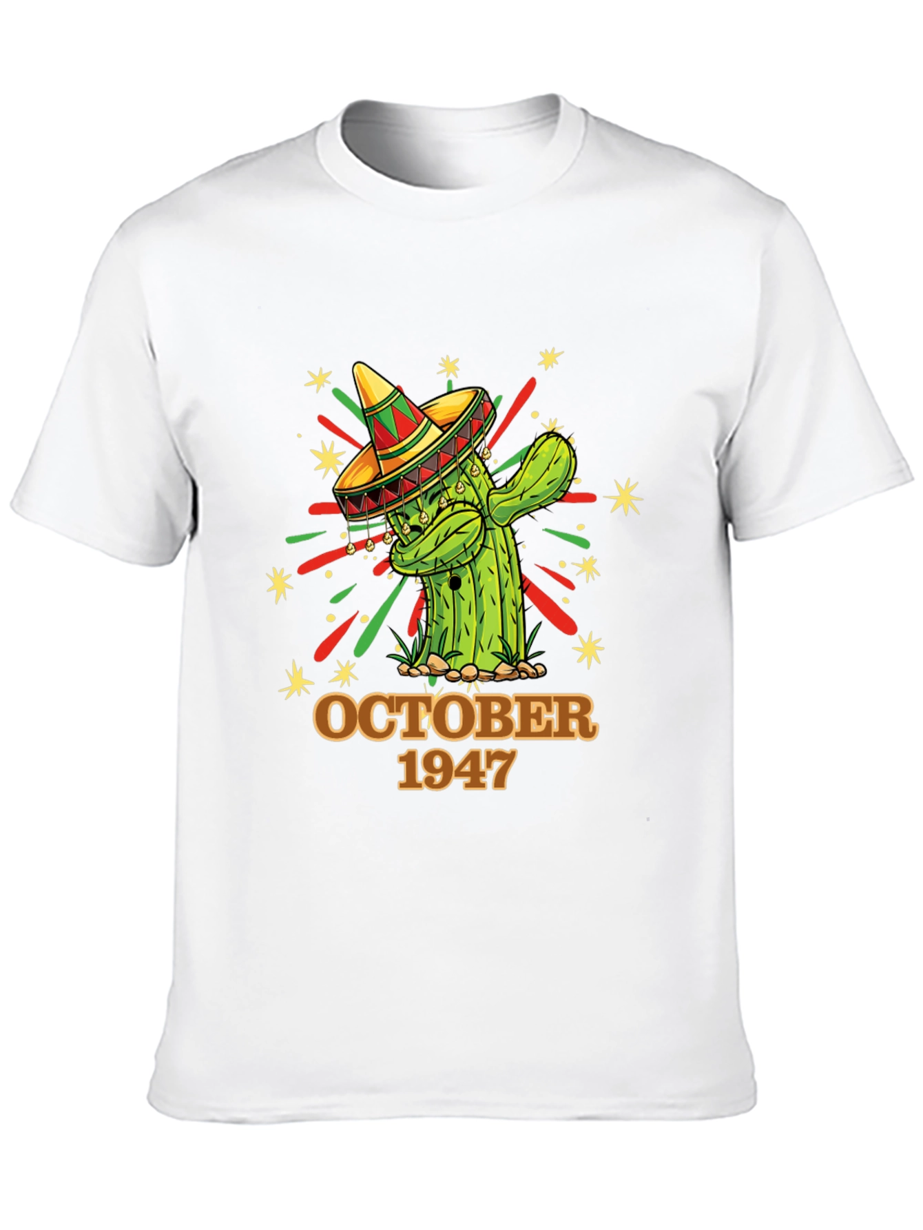 October 1947 Cactus Graphic T-Shirt
