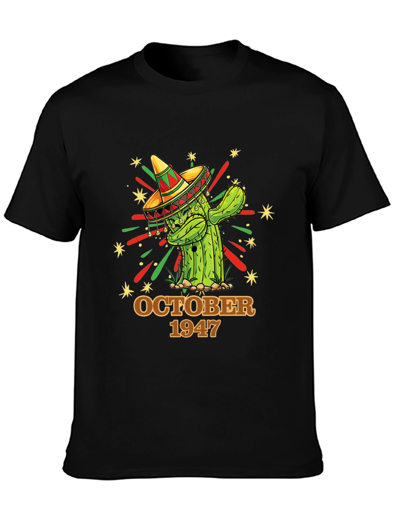 October 1947 Cactus Graphic T-Shirt