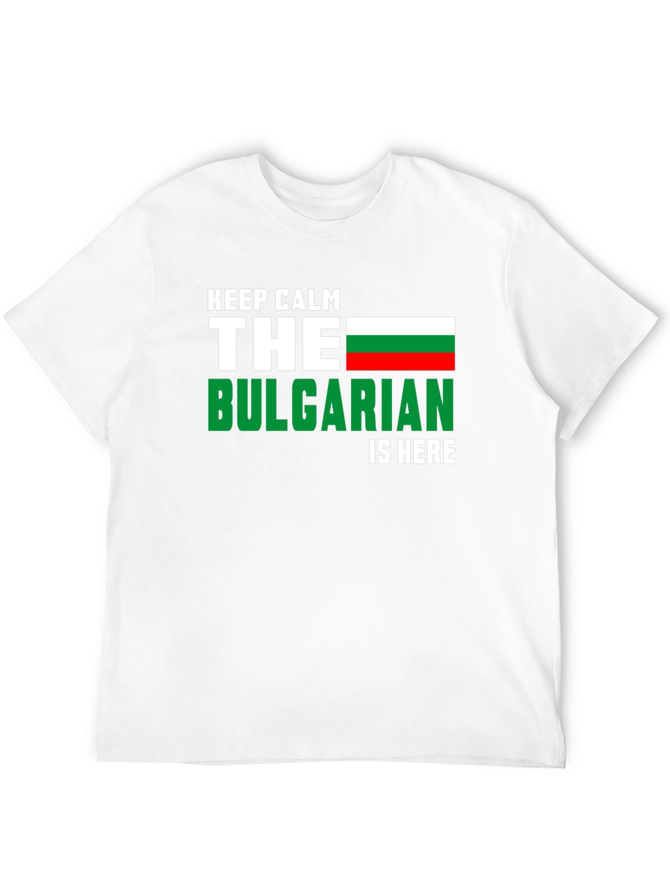 Keep Calm Bulgarian Flag T-Shirt