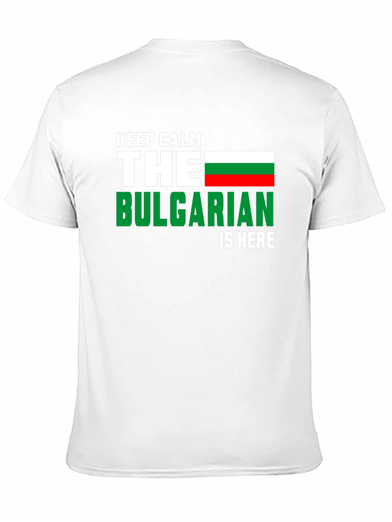 Keep Calm Bulgarian Flag T-Shirt