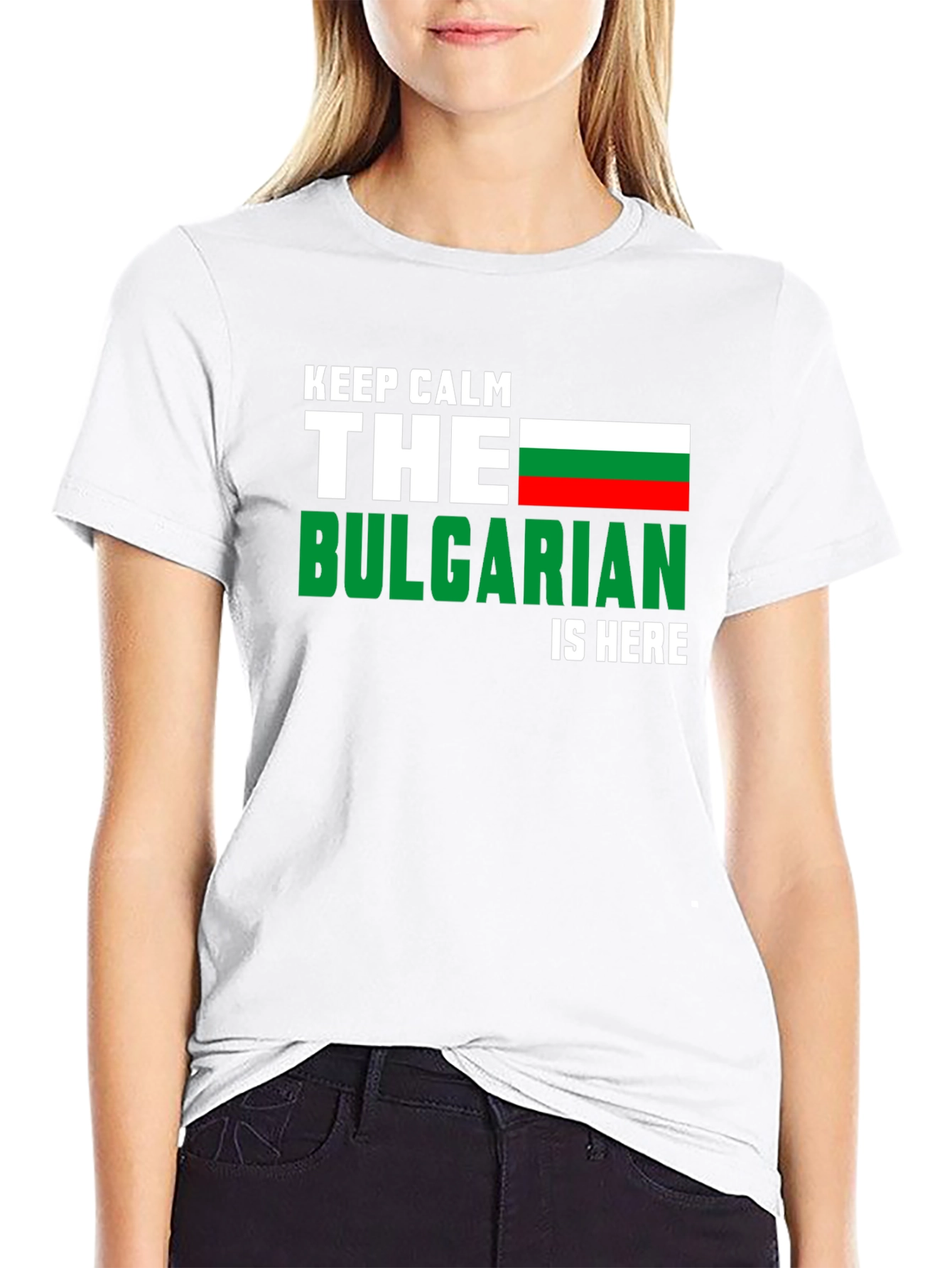 Keep Calm Bulgarian Flag T-Shirt