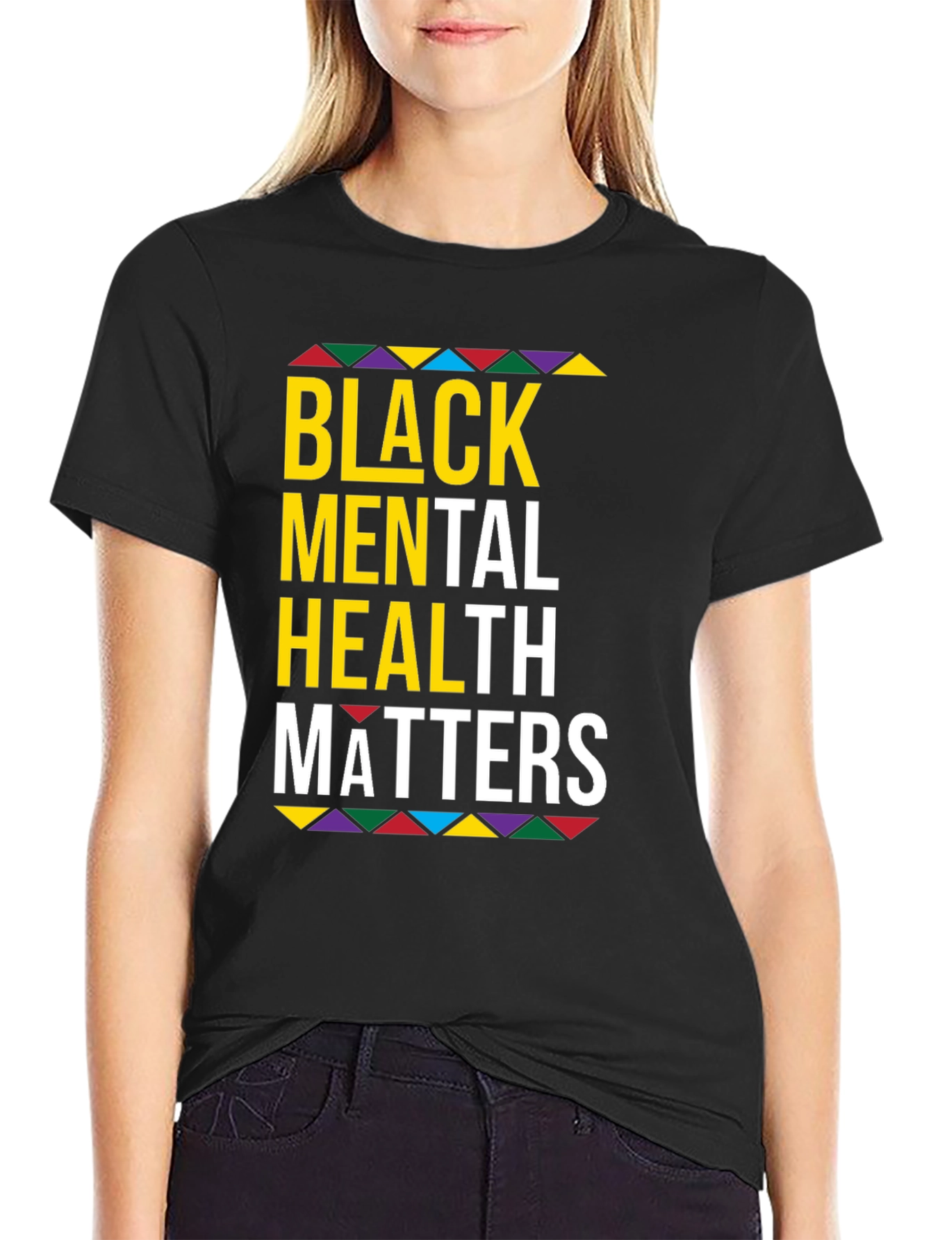 Black Mental Health Matters Graphic Tee