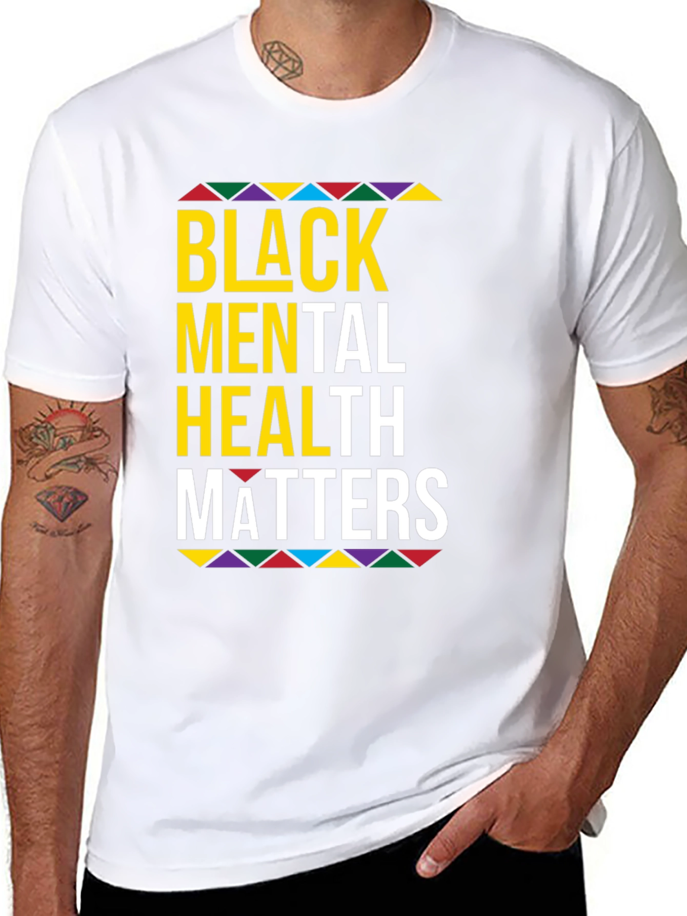Black Mental Health Matters Graphic Tee