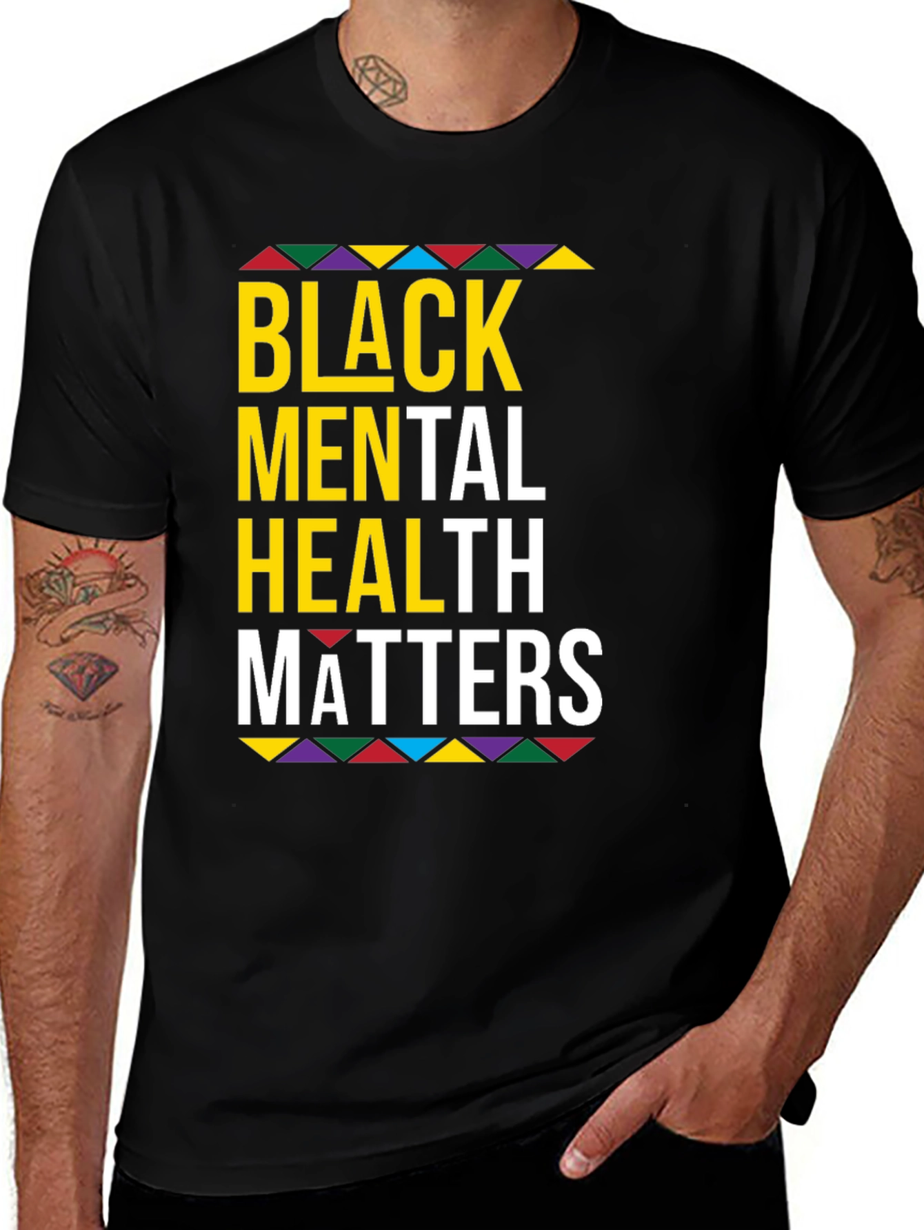 Black Mental Health Matters Graphic Tee