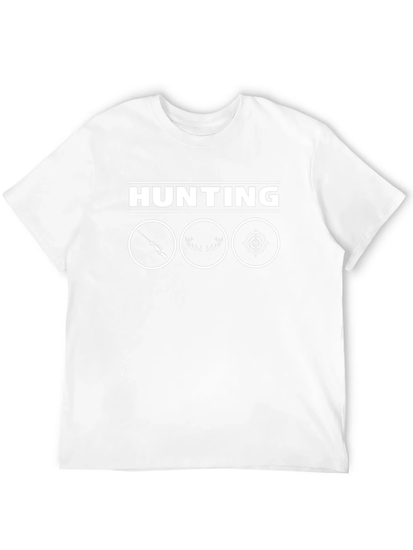 Hunting Graphic T-Shirt - Black