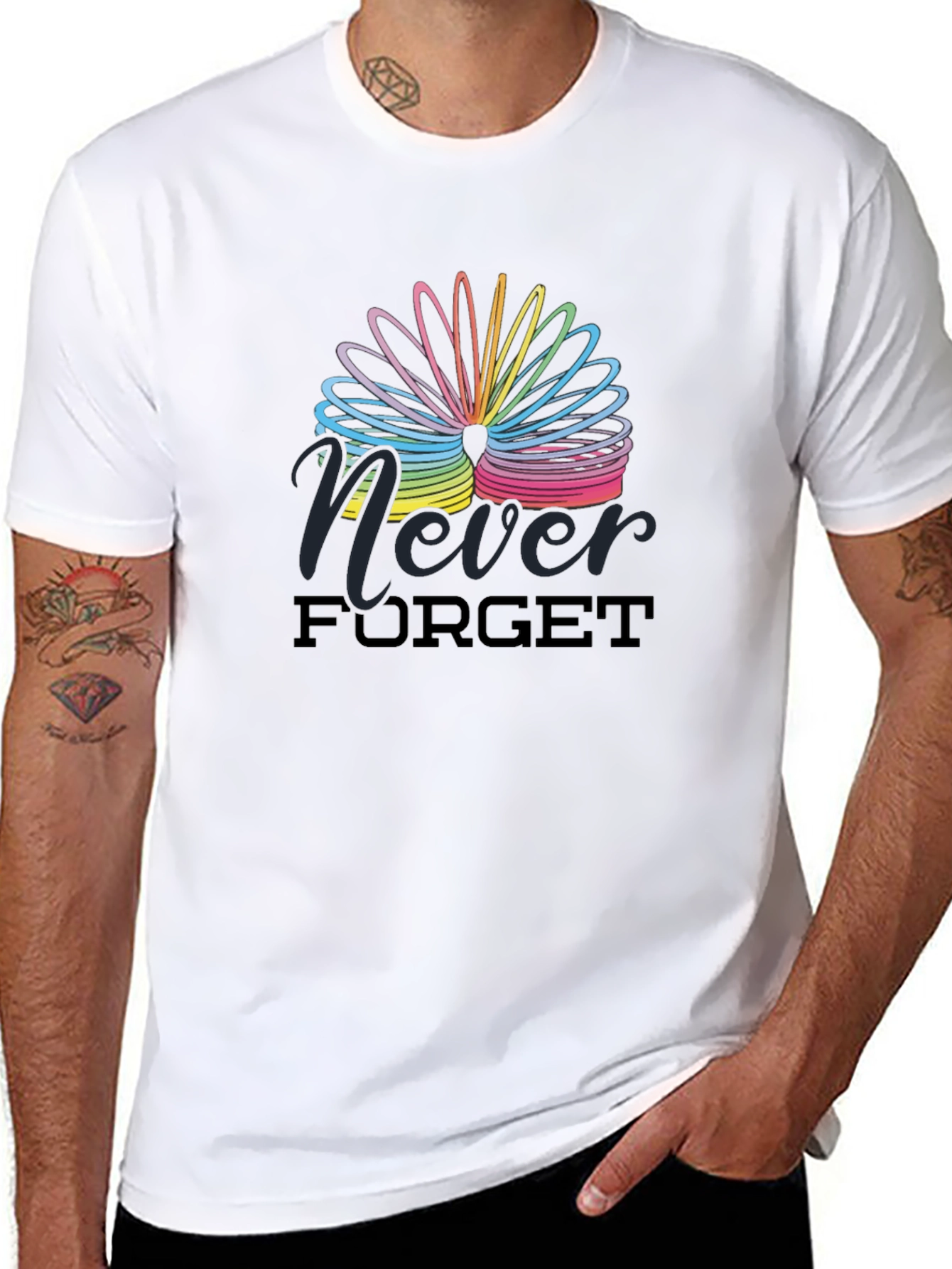 Never Forget Slinky Tee