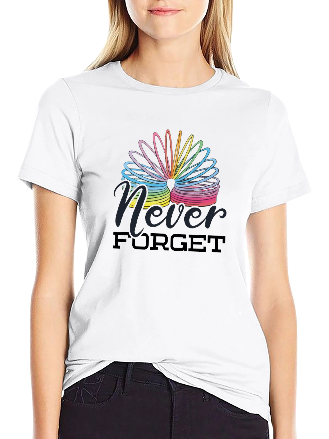 Never Forget Slinky Tee