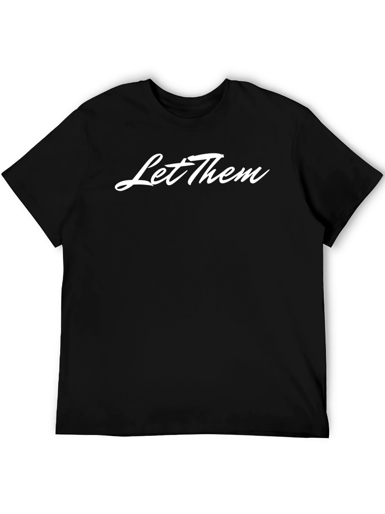 Let Them Black Graphic Tee
