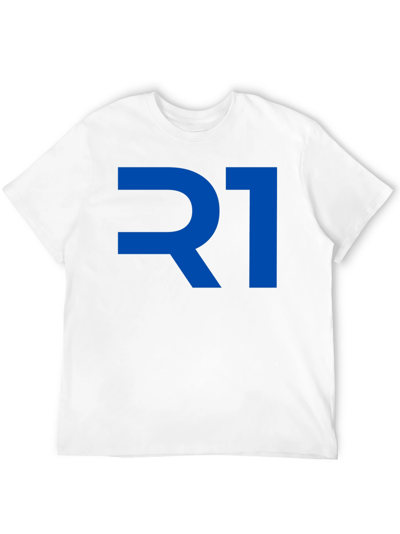 R1 Graphic Tee - Bold Blue Design