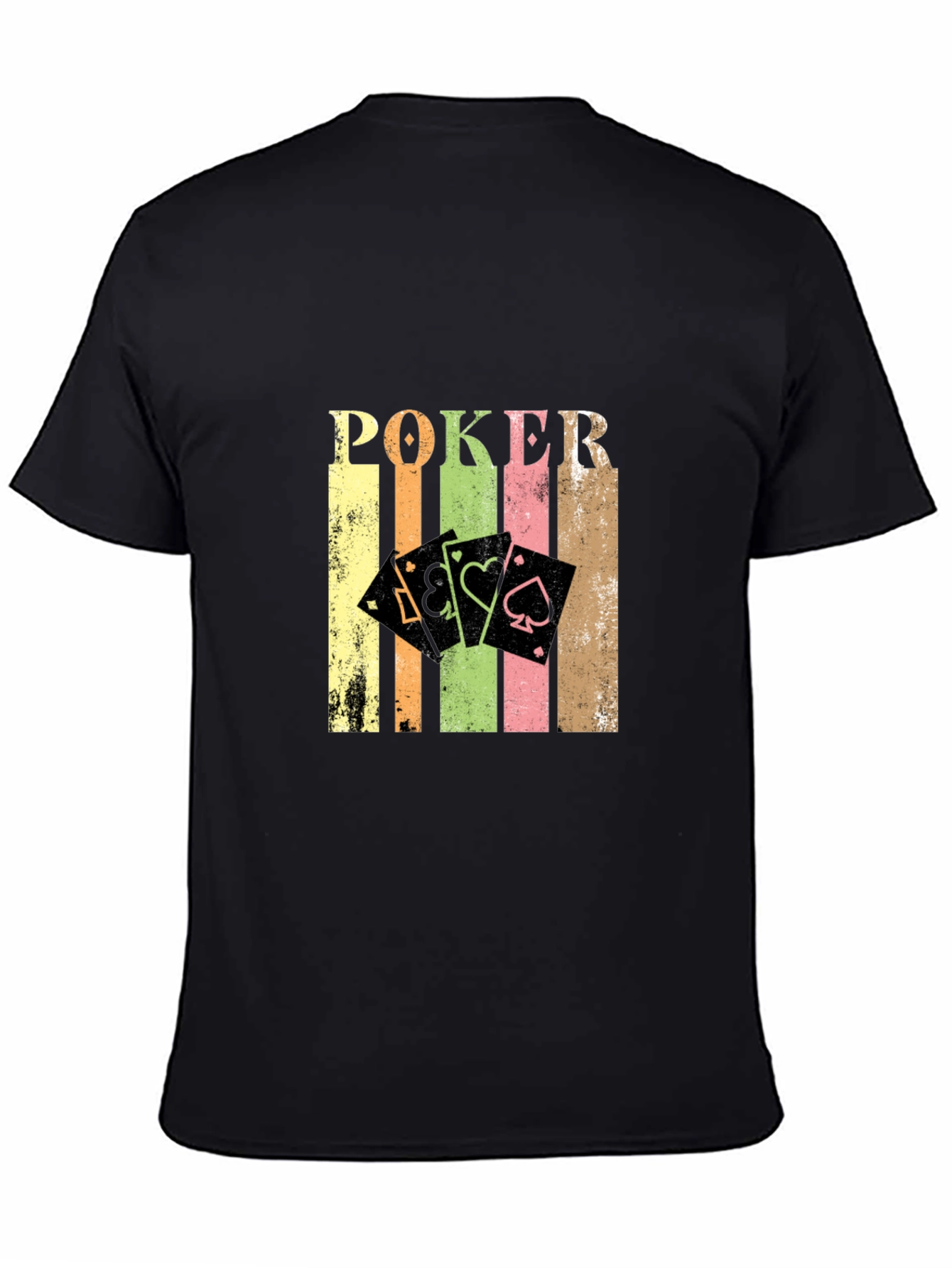 Retro Poker Card T-Shirt