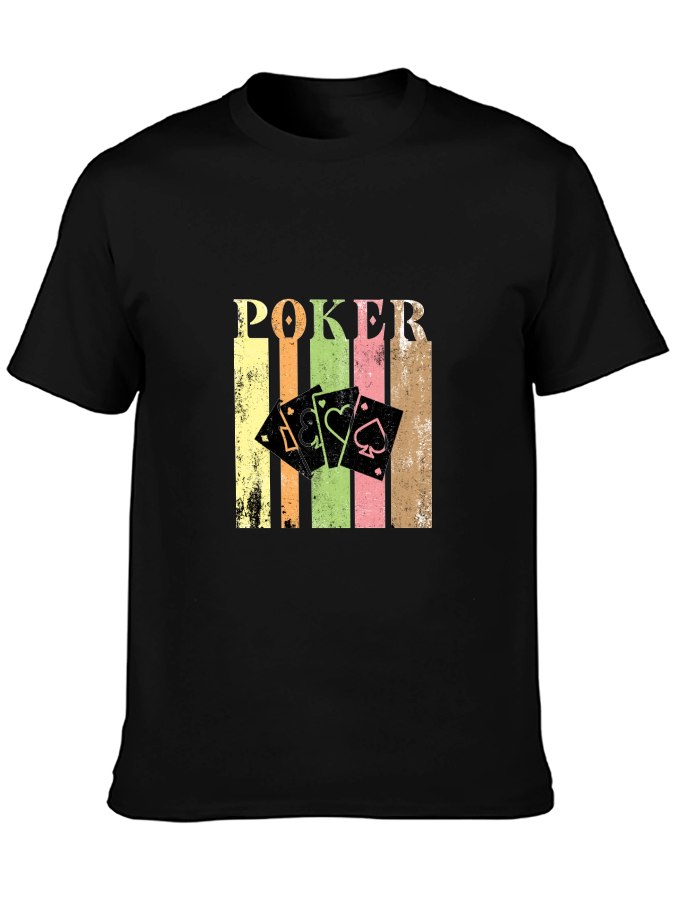 Retro Poker Card T-Shirt