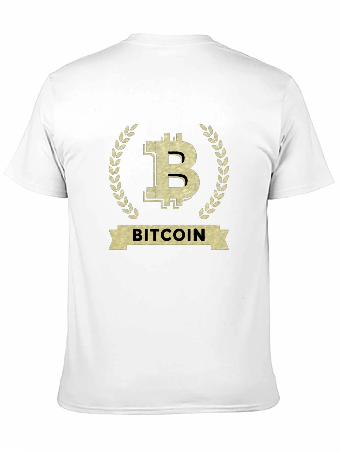 Bitcoin Black T-Shirt Crypto Currency Graphic Tee