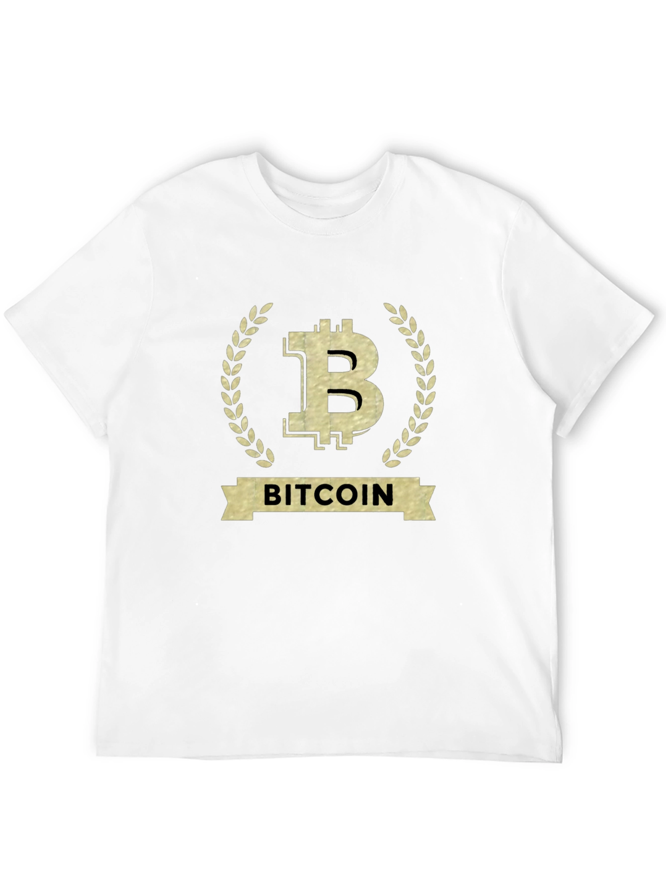 Bitcoin Black T-Shirt Crypto Currency Graphic Tee