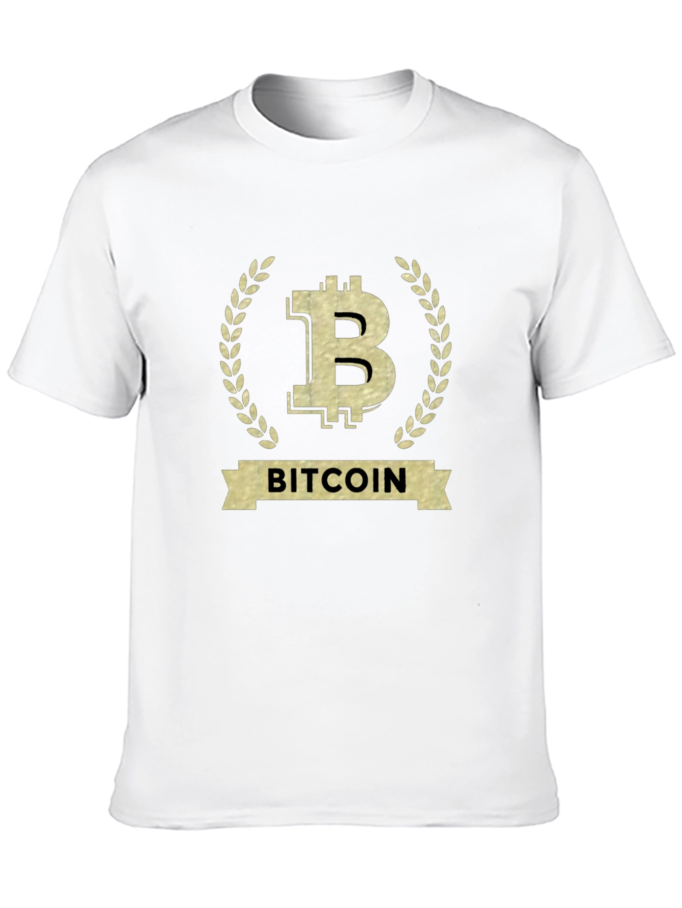 Bitcoin Black T-Shirt Crypto Currency Graphic Tee