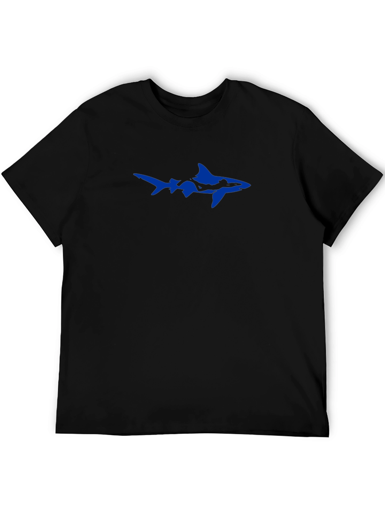 Cool Shark Graphic T-Shirt - Black