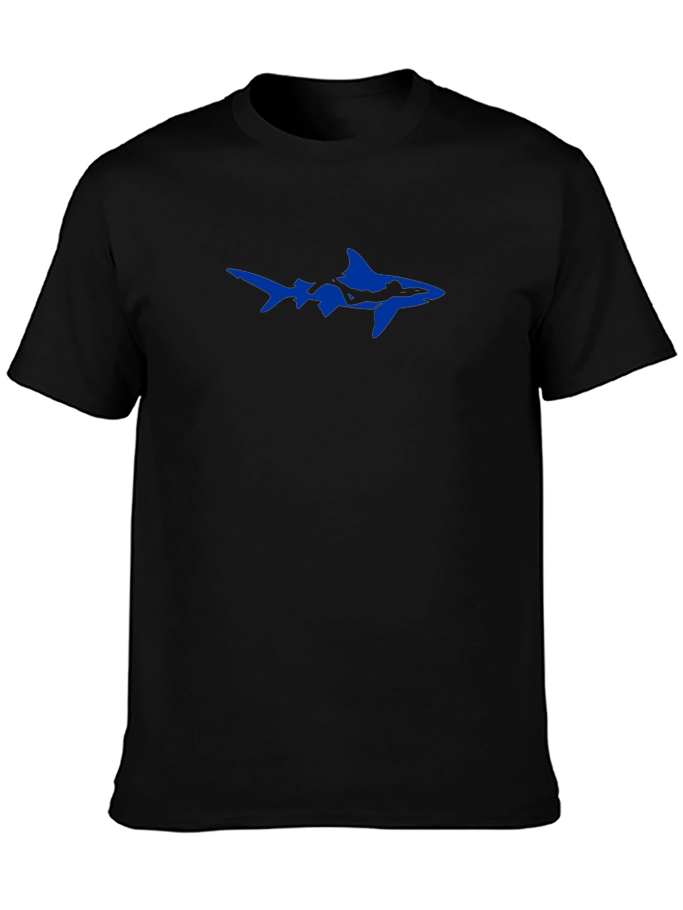Cool Shark Graphic T-Shirt - Black