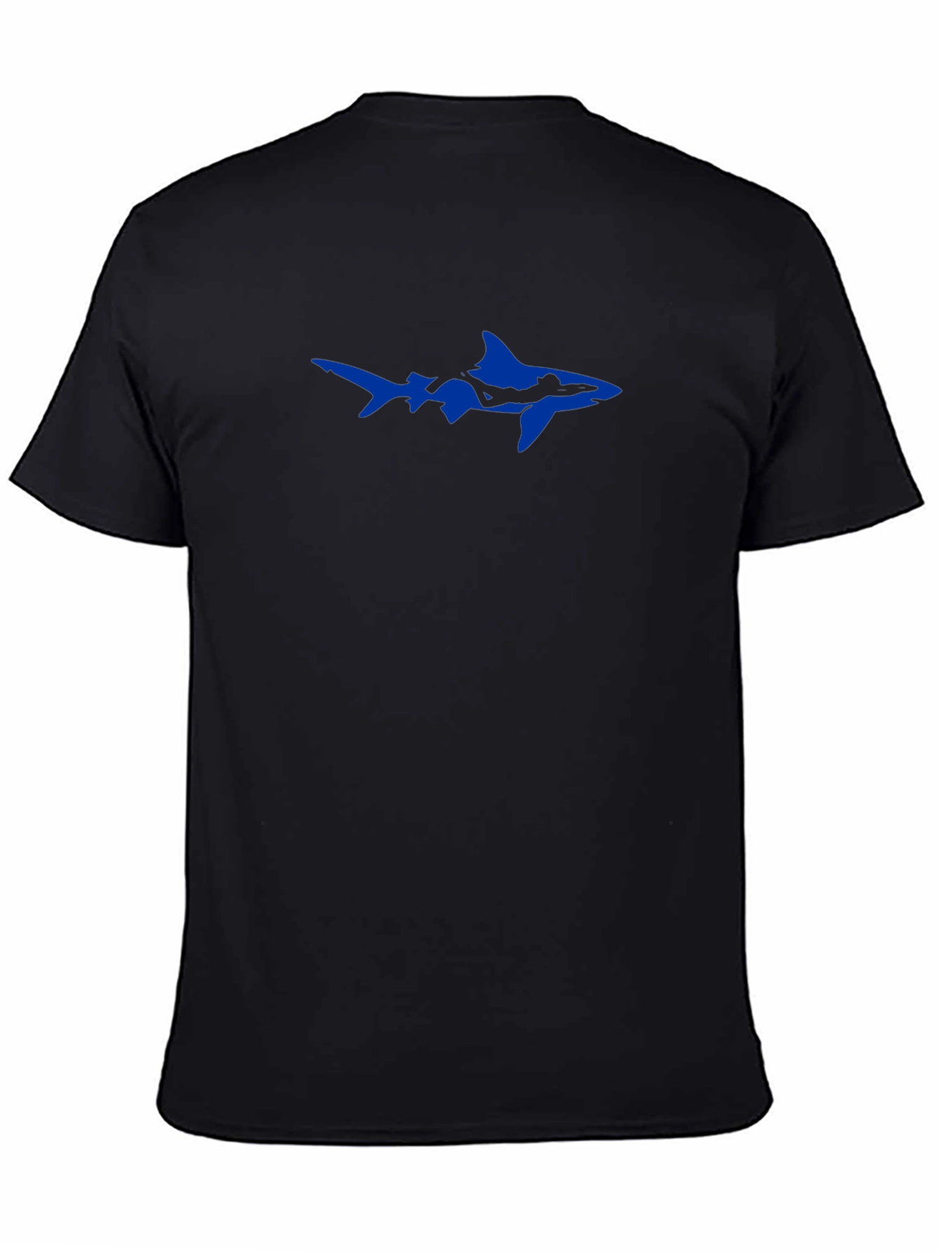 Cool Shark Graphic T-Shirt - Black