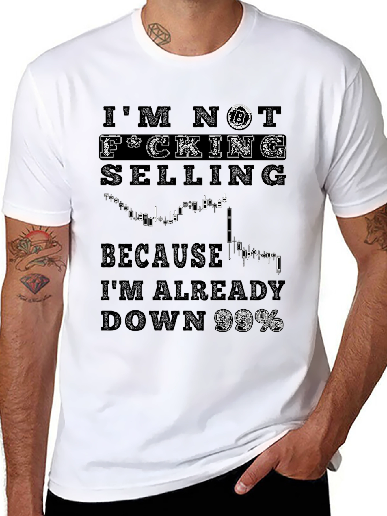 Bitcoin Crypto T-Shirt - Im Not Selling!