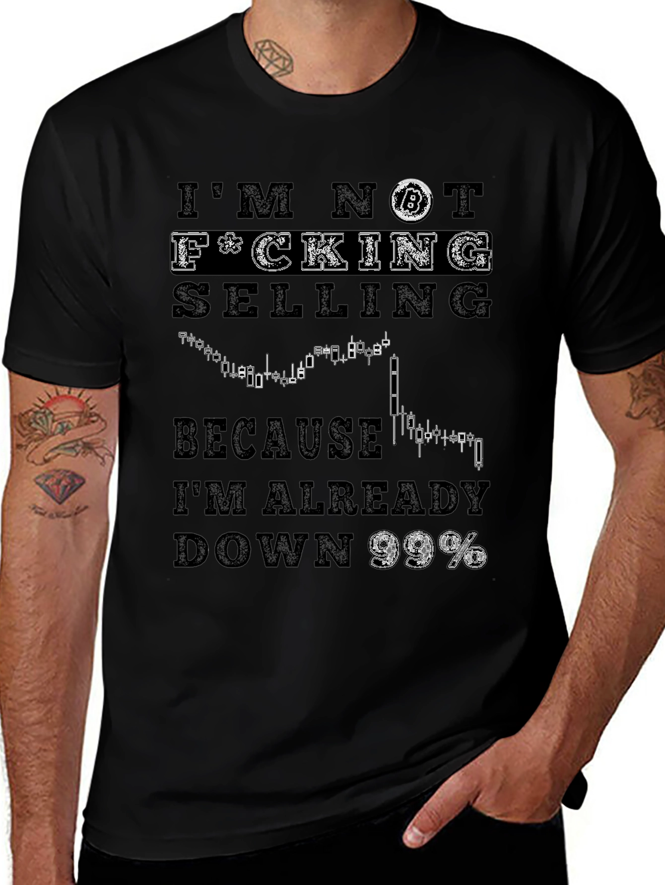 Bitcoin Crypto T-Shirt - Im Not Selling!