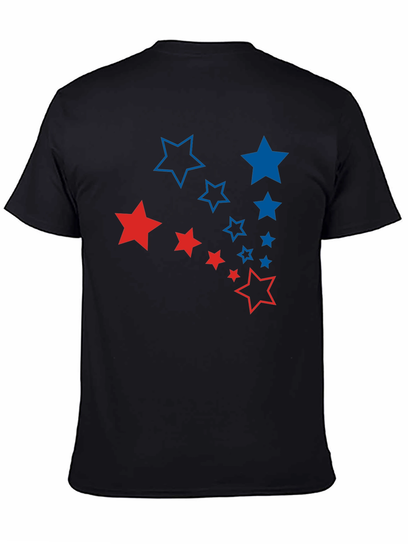 Stars Graphic Tee - Patriotic T-Shirt