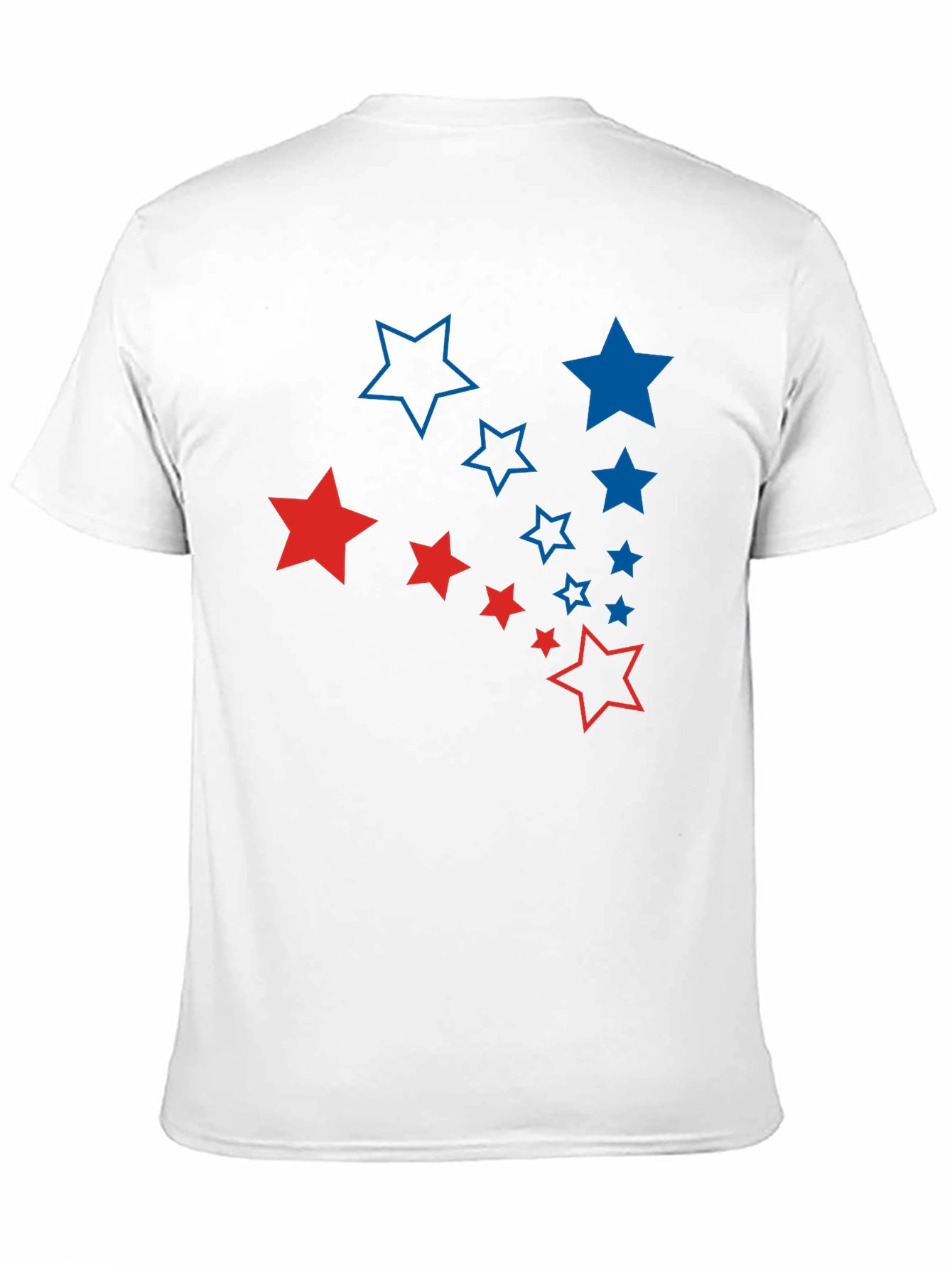 Stars Graphic Tee - Patriotic T-Shirt