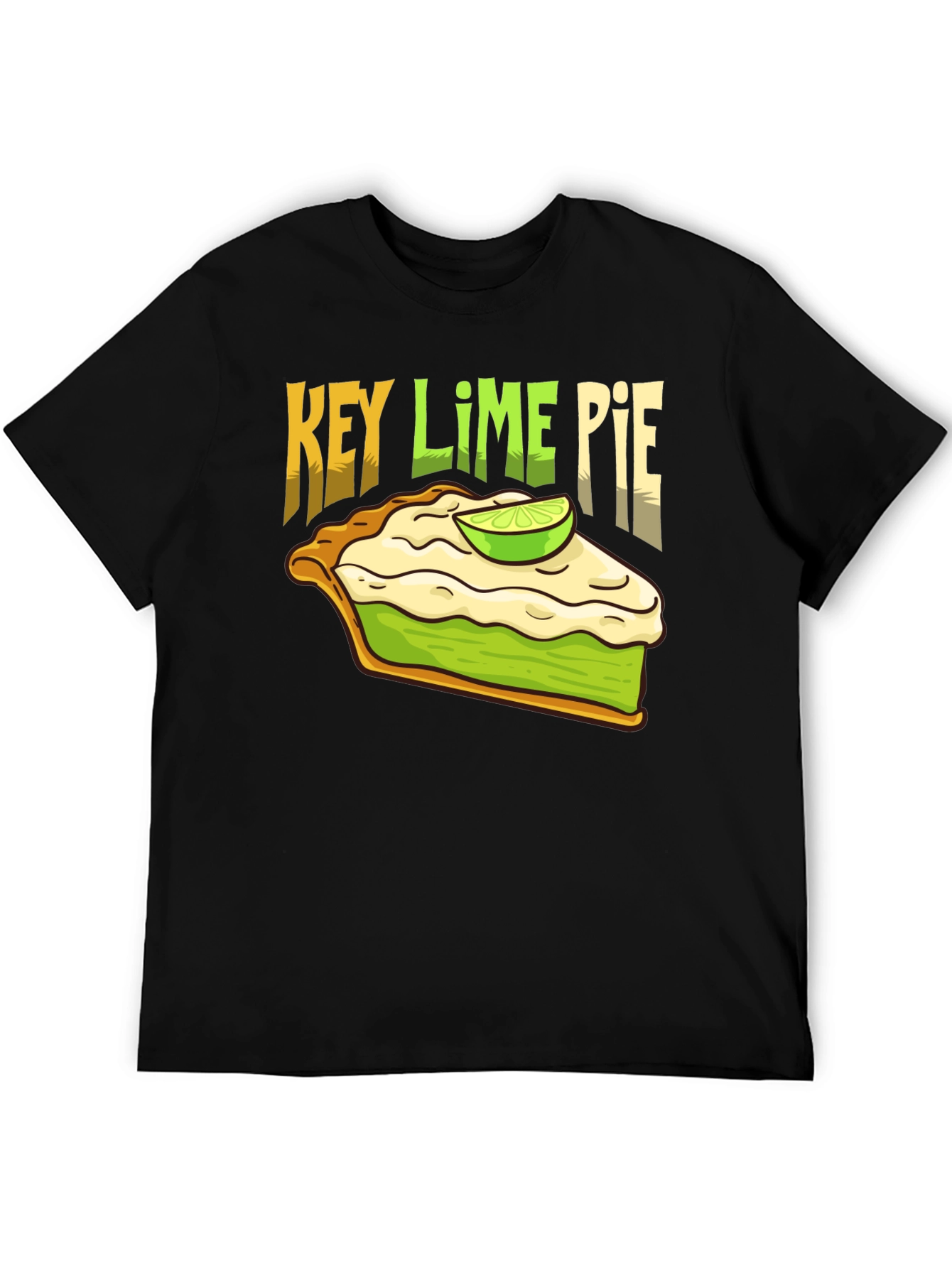 Key Lime Pie Graphic T-Shirt - Fun Foodie Tee