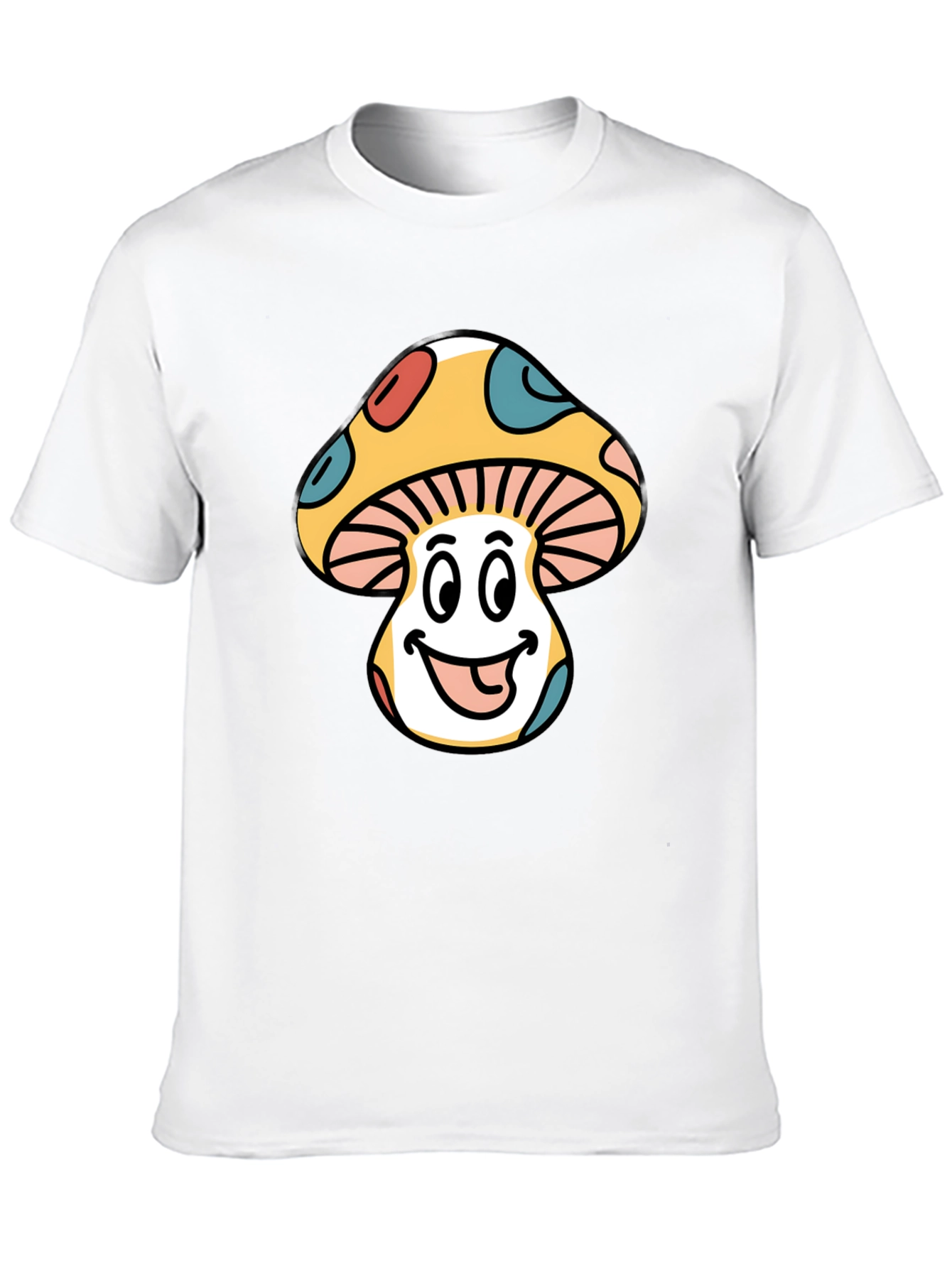 Groovy Mushroom Graphic T-Shirt