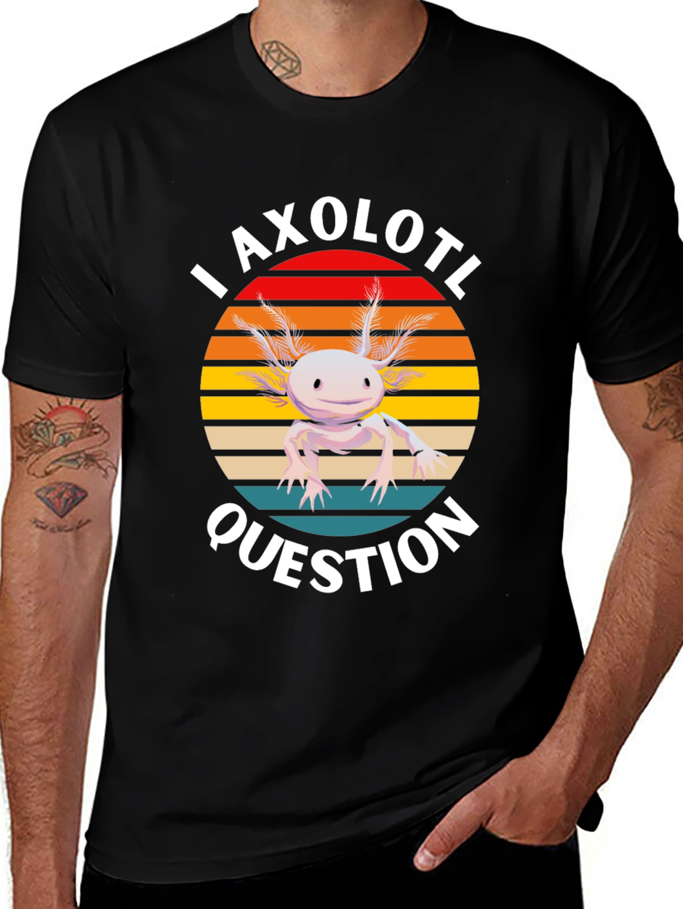 I Axolotl Question T-Shirt