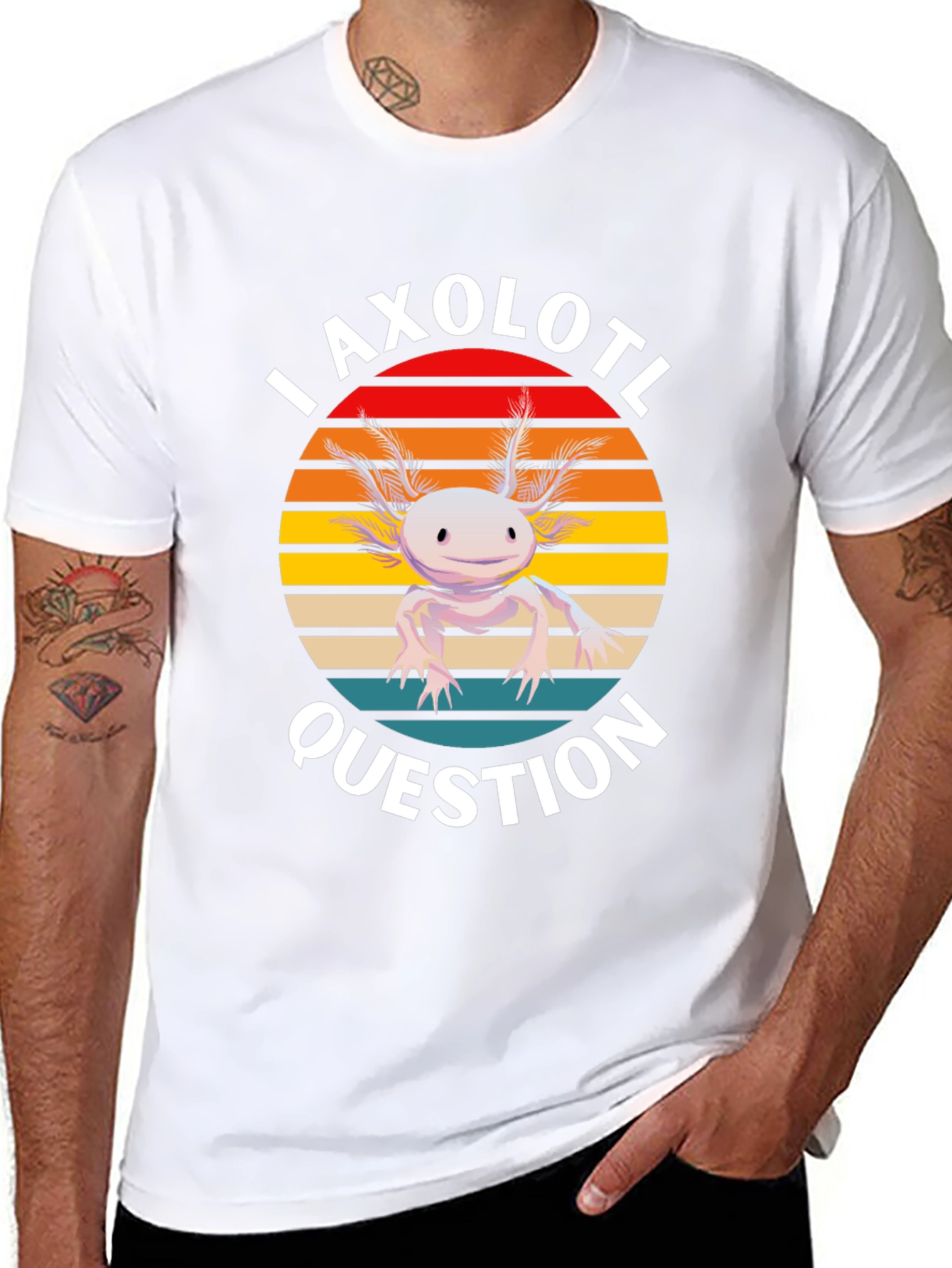 I Axolotl Question T-Shirt