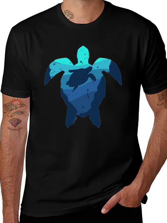 Turtle Graphic Tee - Ocean Lover