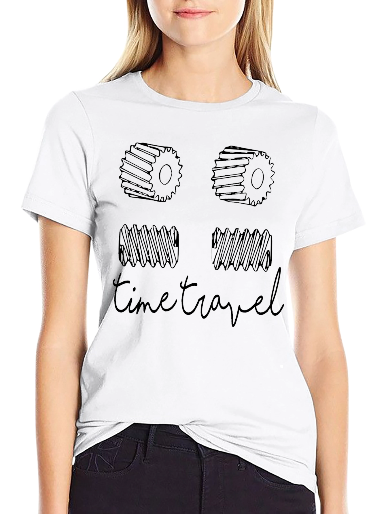 Time Travel Gear T-Shirt - Black