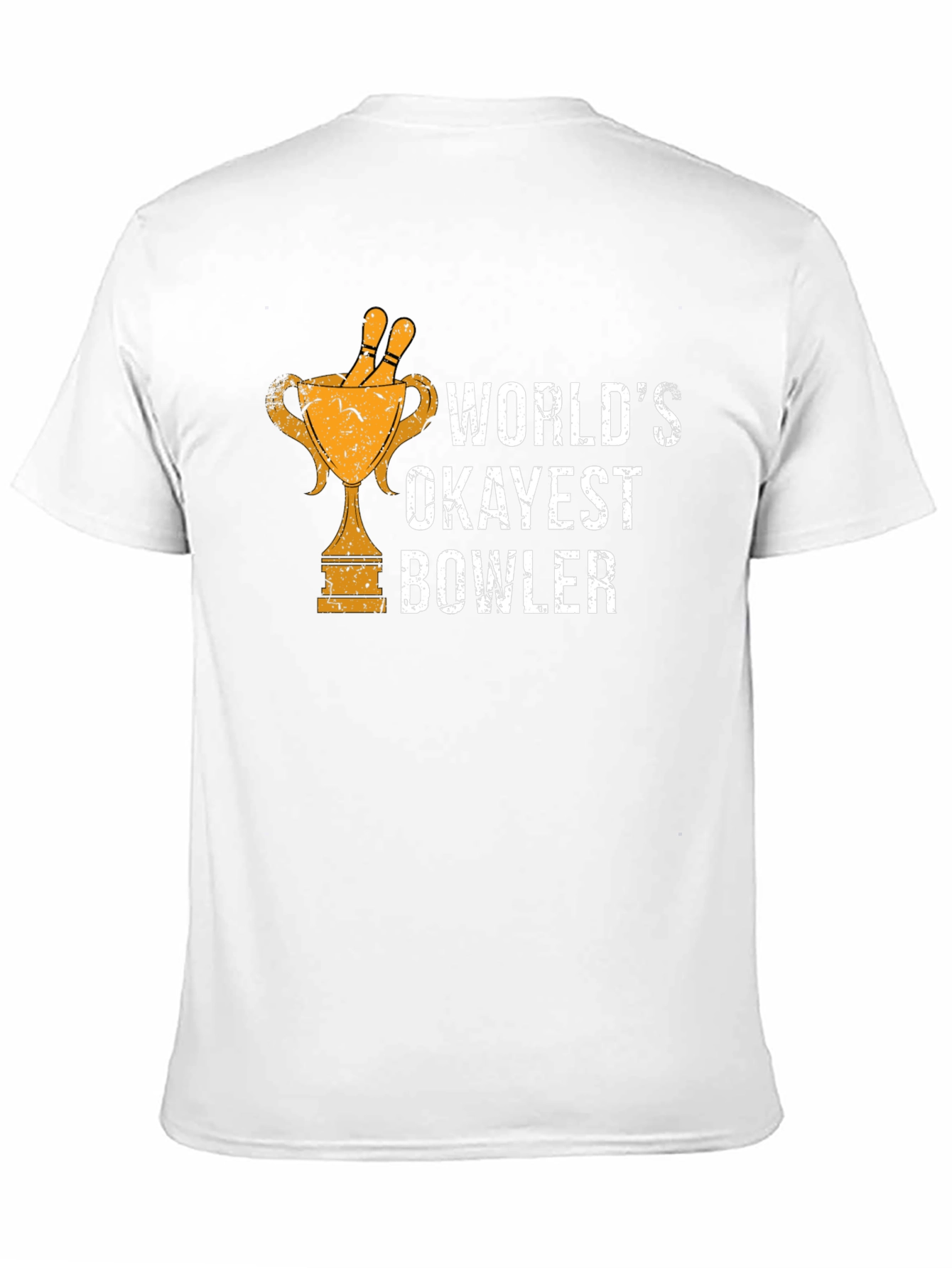 Worlds Okayest Bowler Graphic Tee