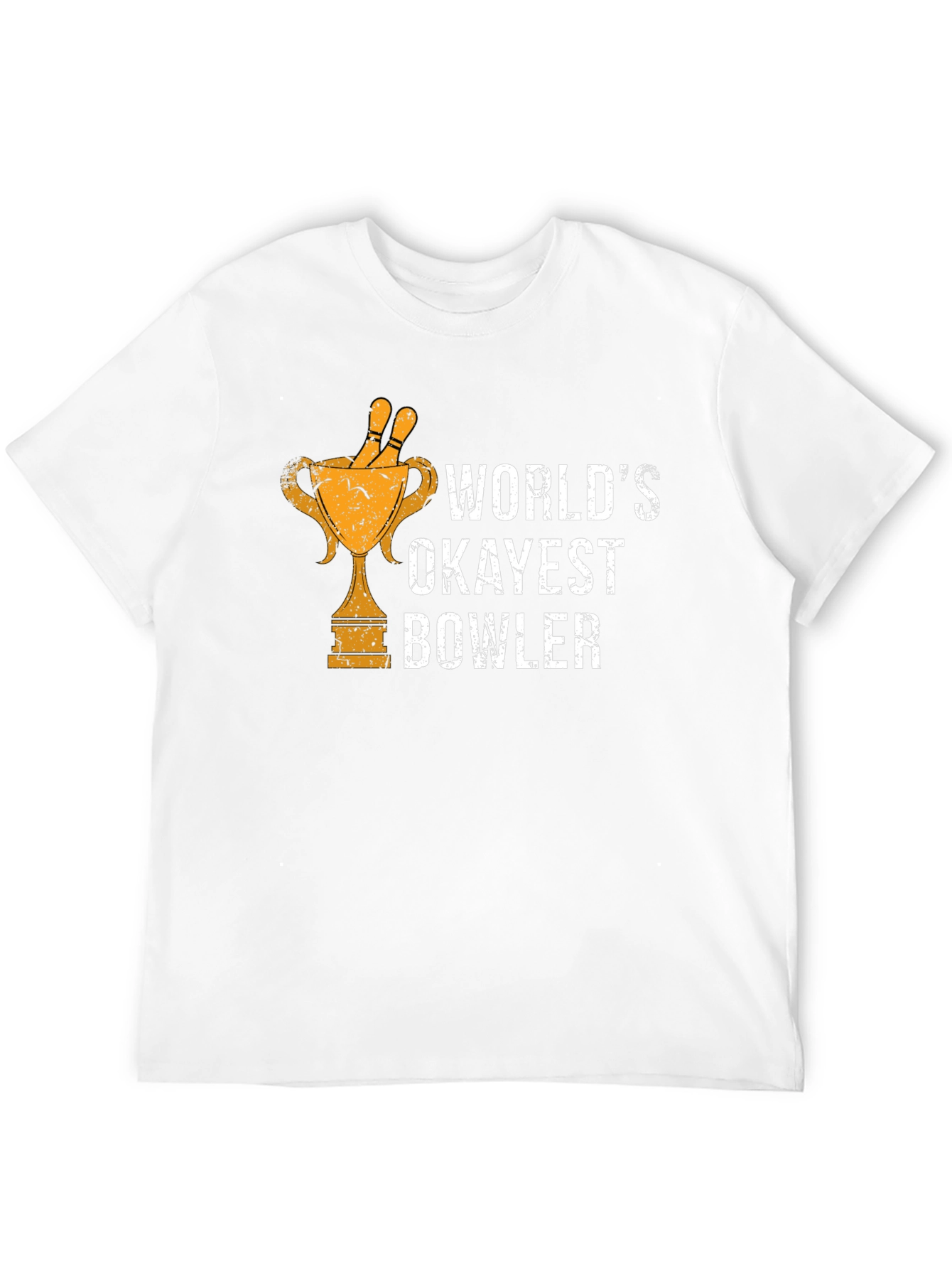 Worlds Okayest Bowler Graphic Tee