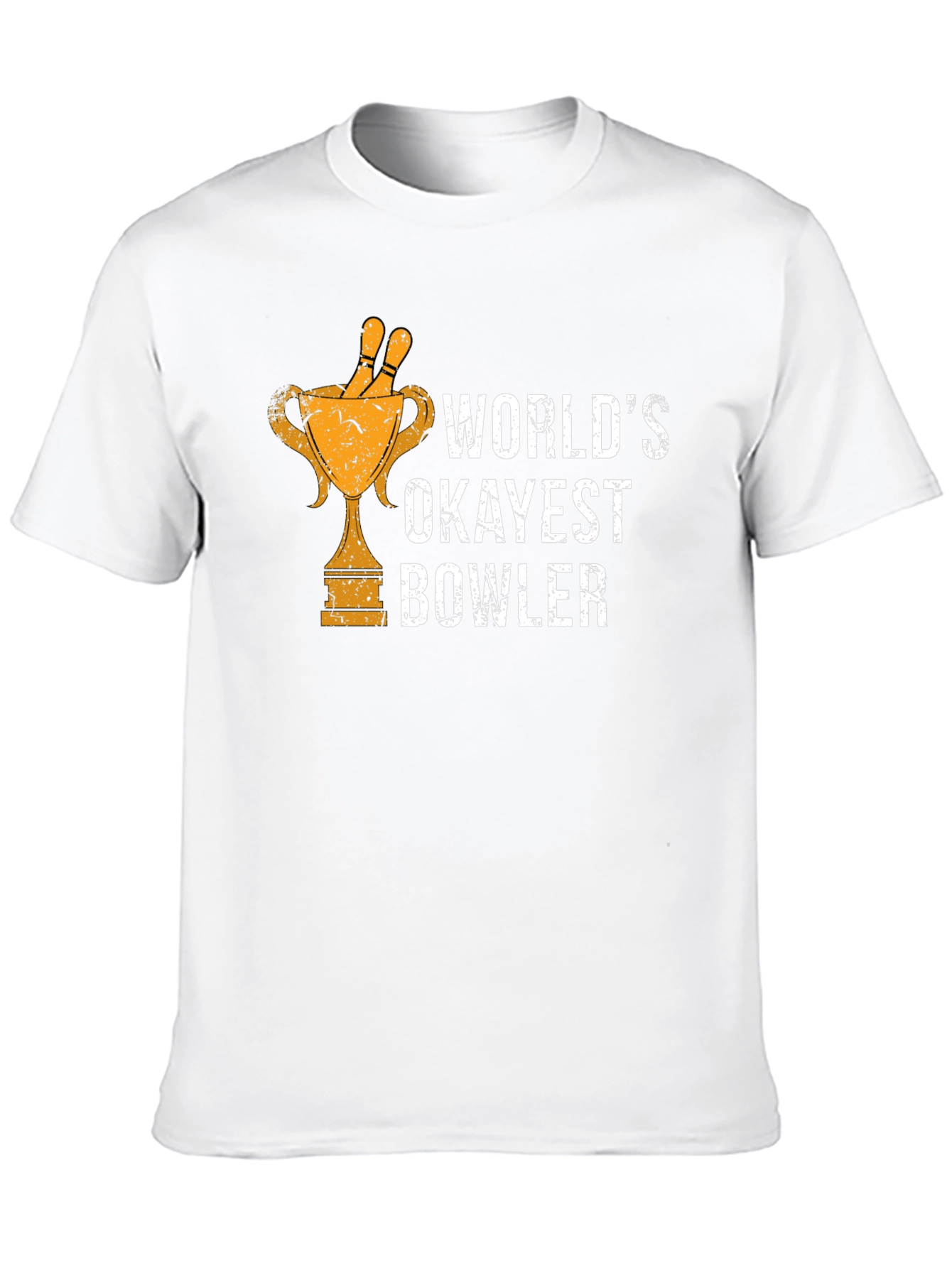 Worlds Okayest Bowler Graphic Tee