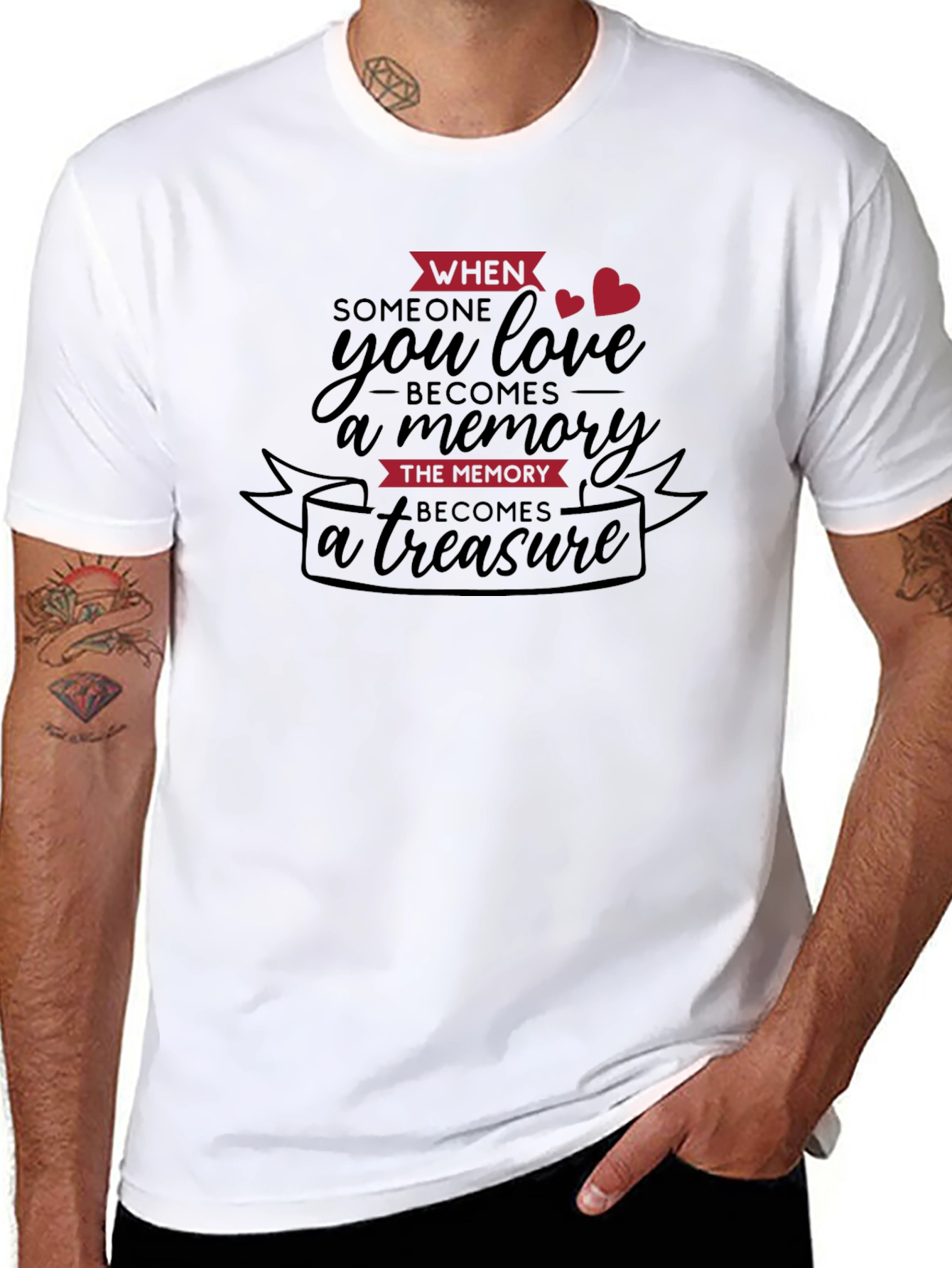 Memorial Remembrance T-Shirt - Love & Loss