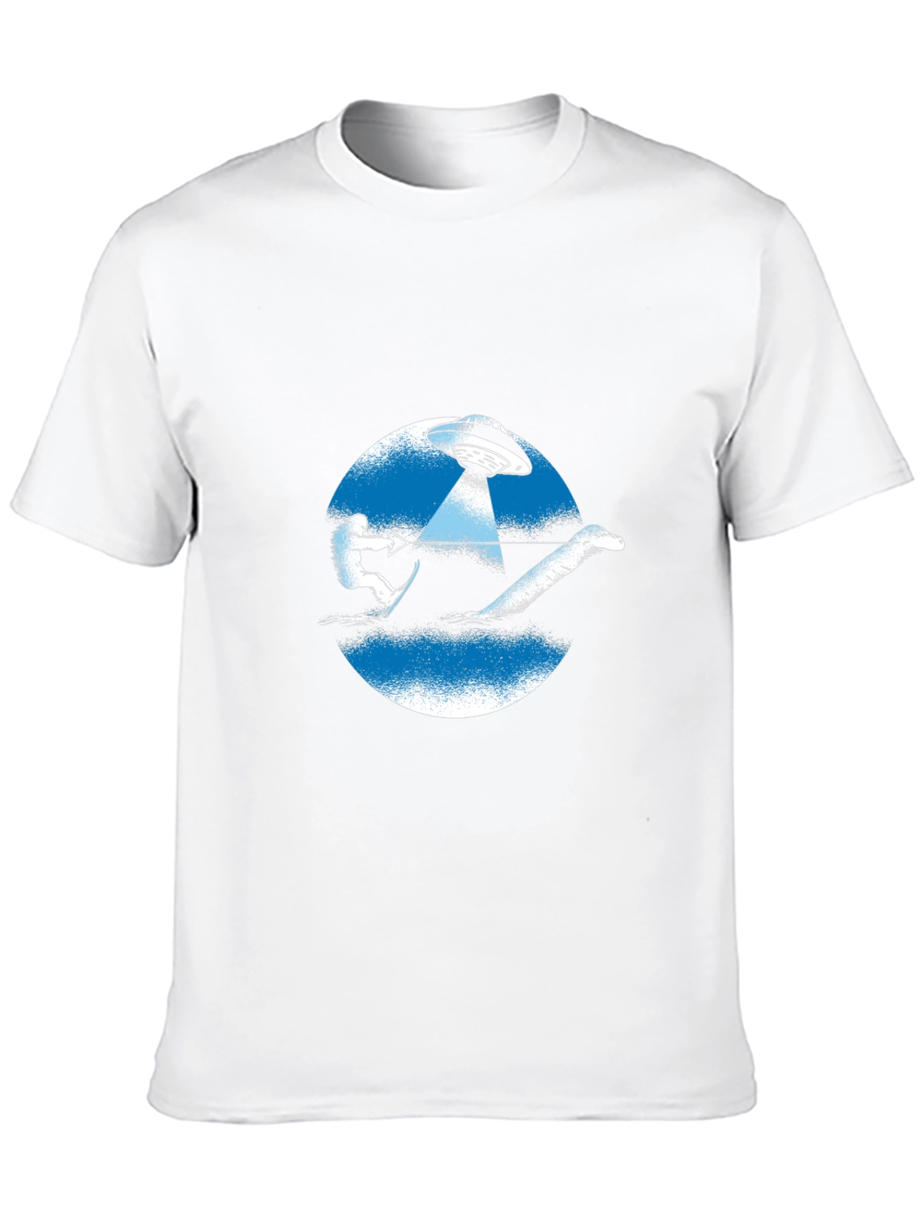 UFO Water Skiing Nessie T-Shirt
