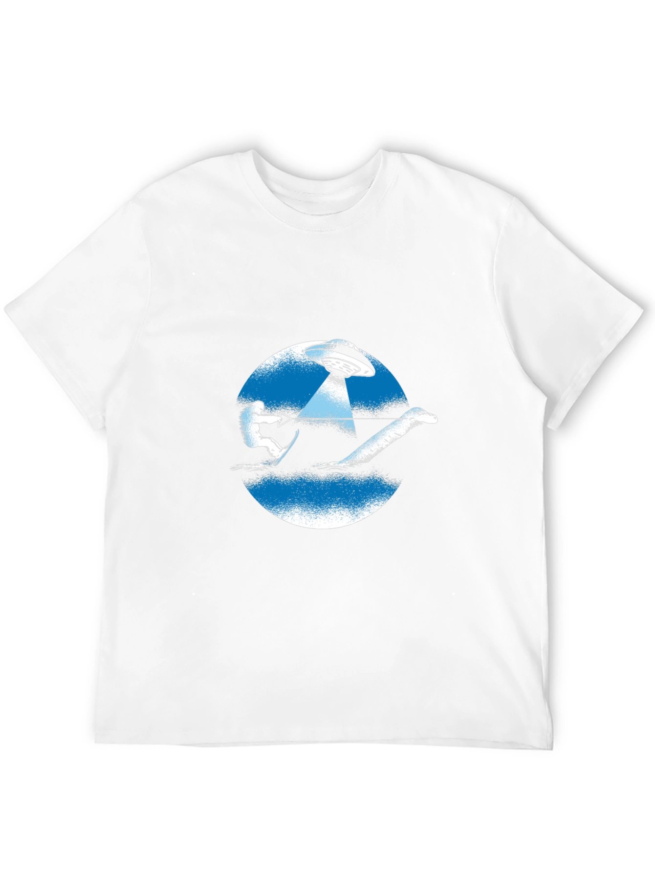 UFO Water Skiing Nessie T-Shirt