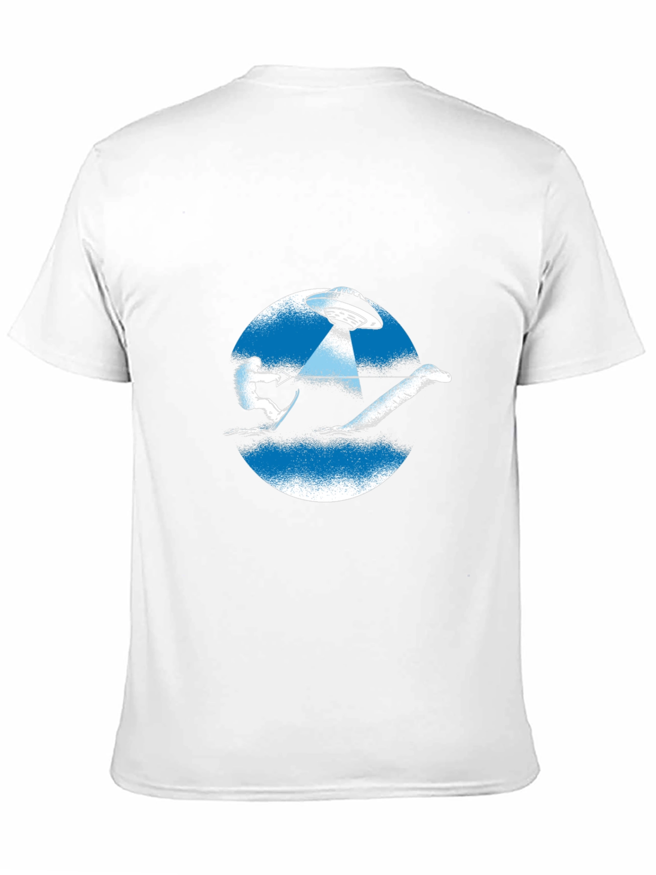 UFO Water Skiing Nessie T-Shirt