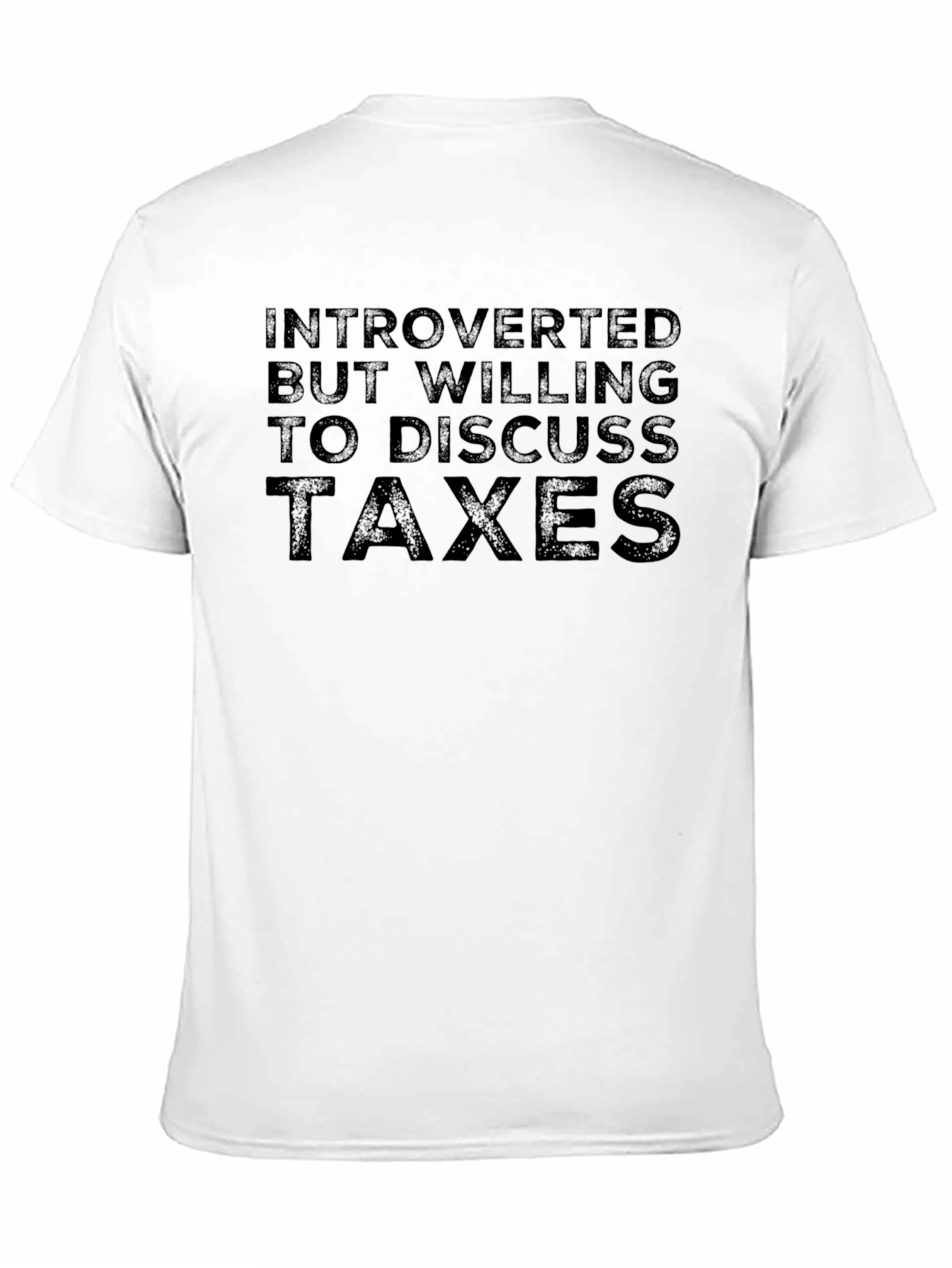 Introverted Taxes Graphic Tee - Unisex