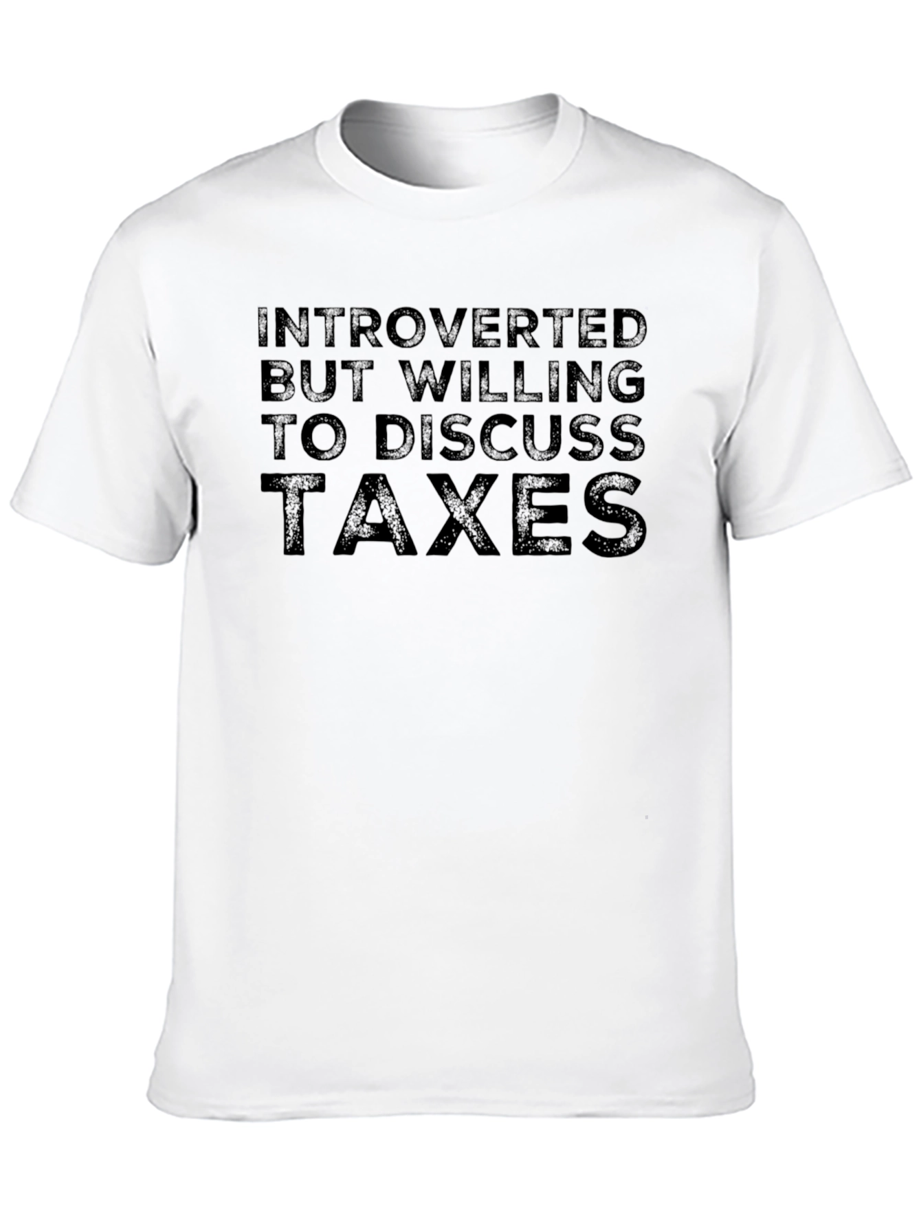 Introverted Taxes Graphic Tee - Unisex