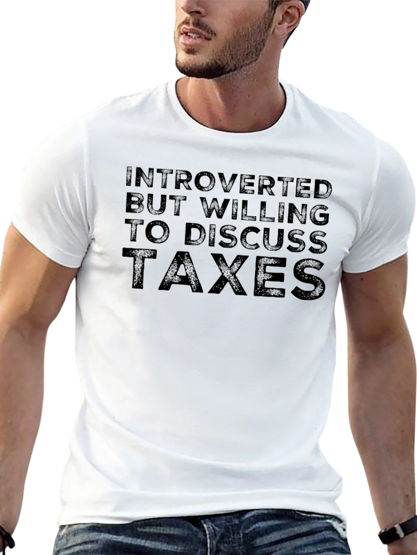 Introverted Taxes Graphic Tee - Unisex