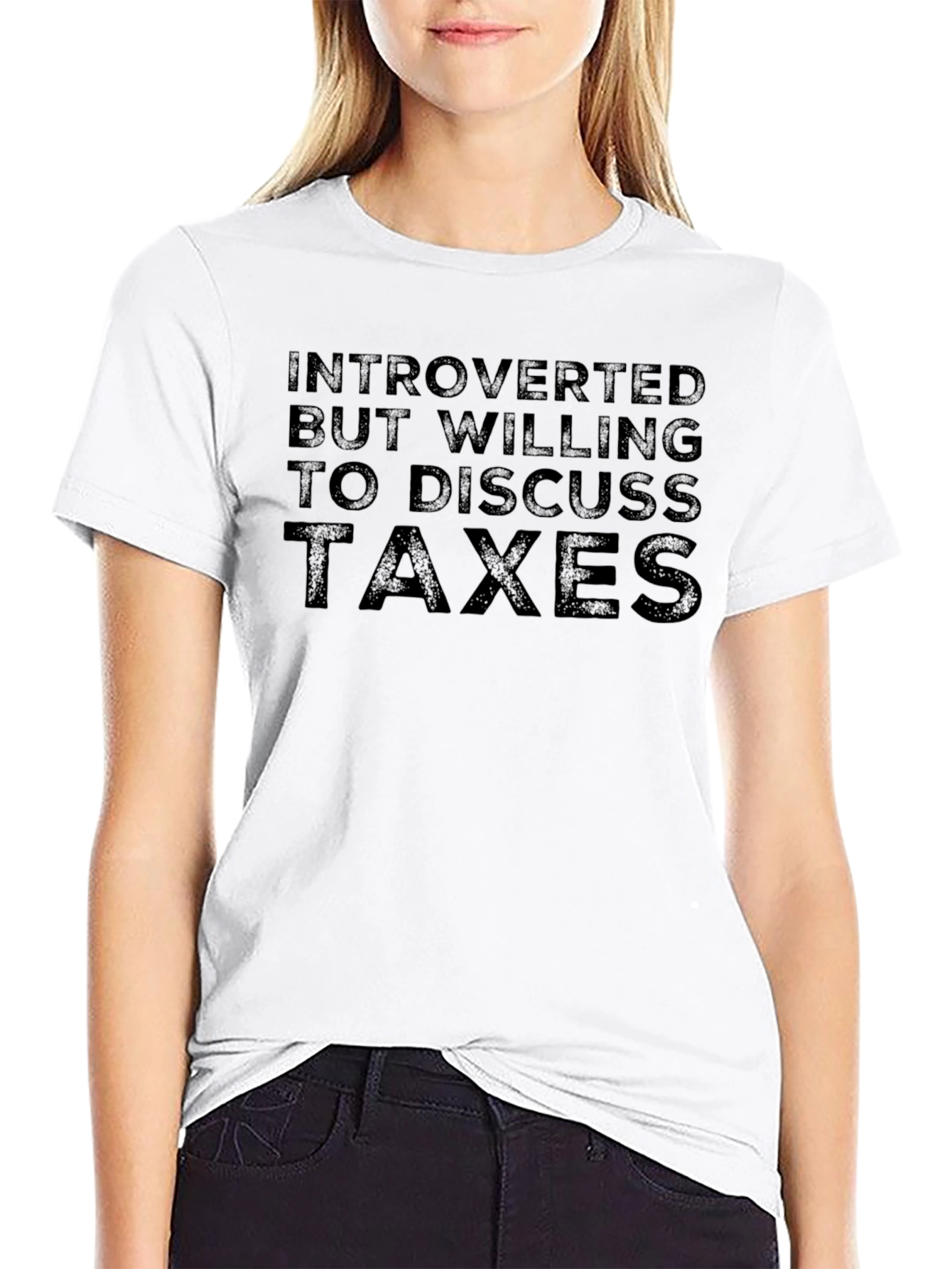 Introverted Taxes Graphic Tee - Unisex
