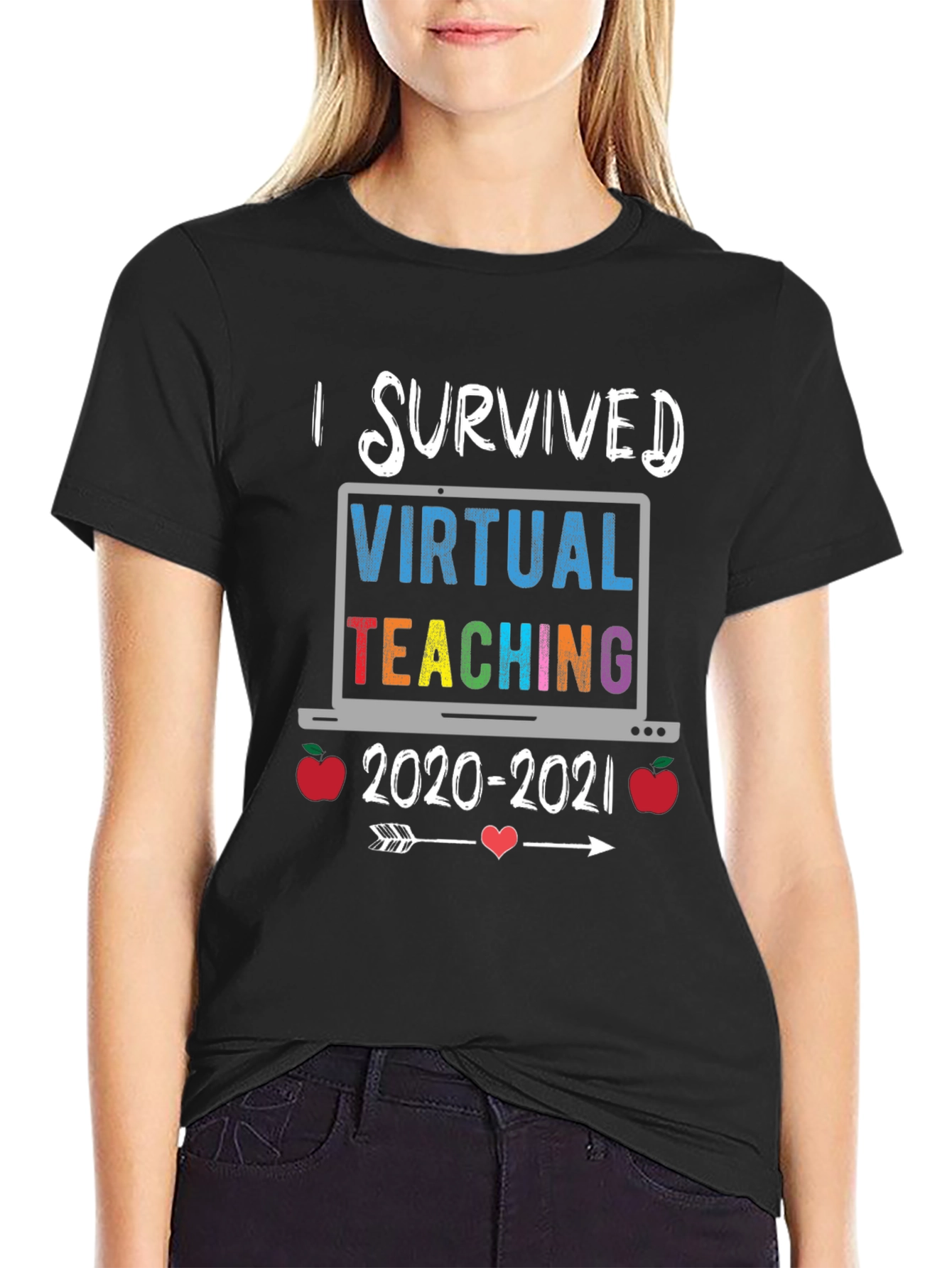 I Survived Virtual Teaching T-Shirt